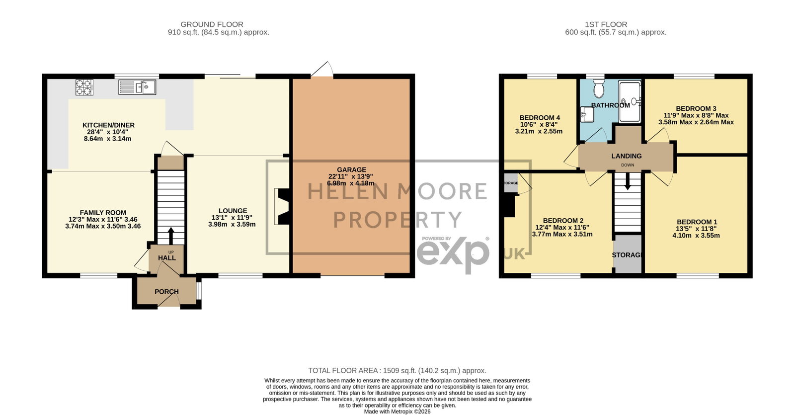 9, Moor Lane, Plymouth floorplan