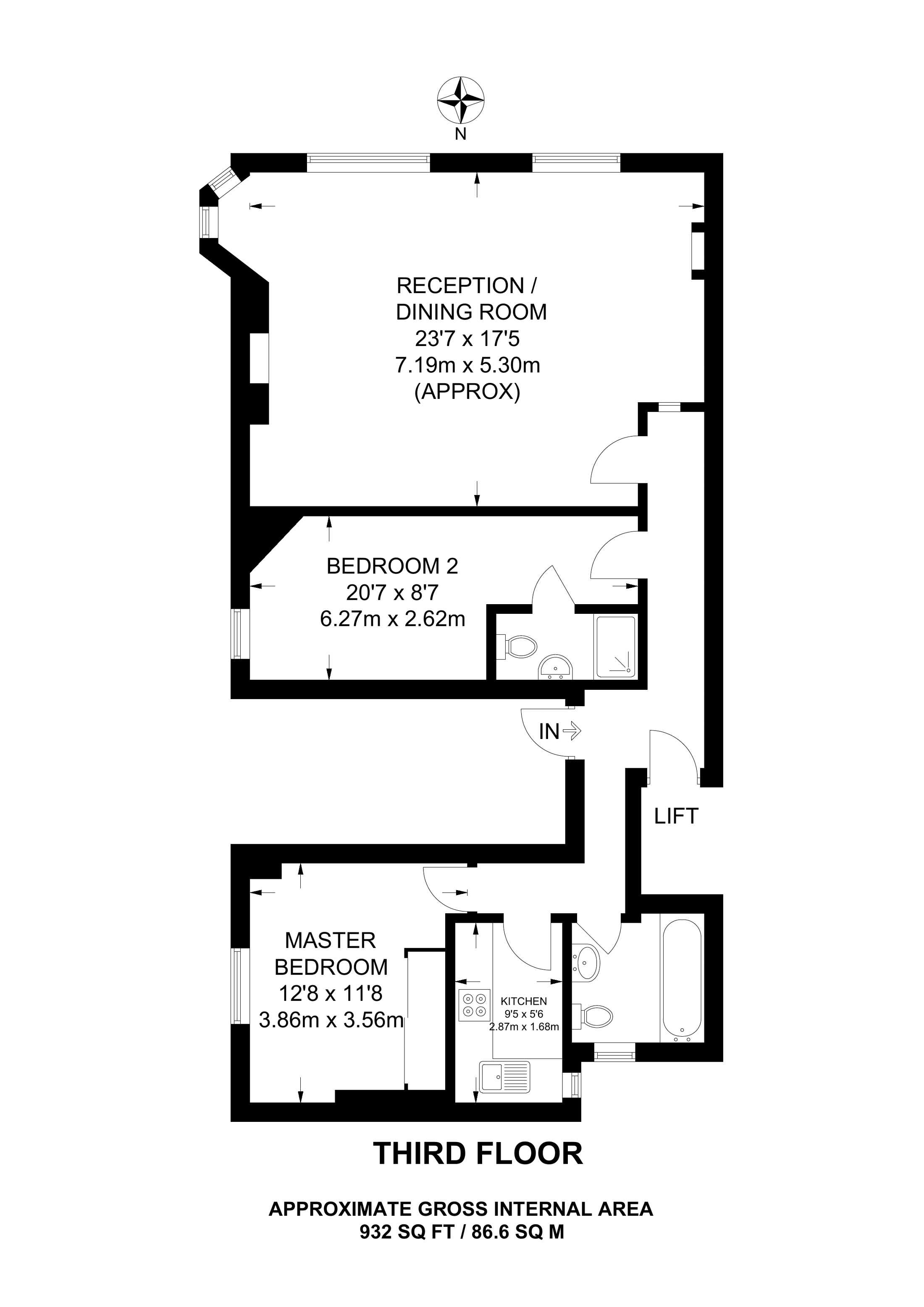 2 Bedrooms Flat to rent in Hans Crescent SW1X, Knightsbridge,