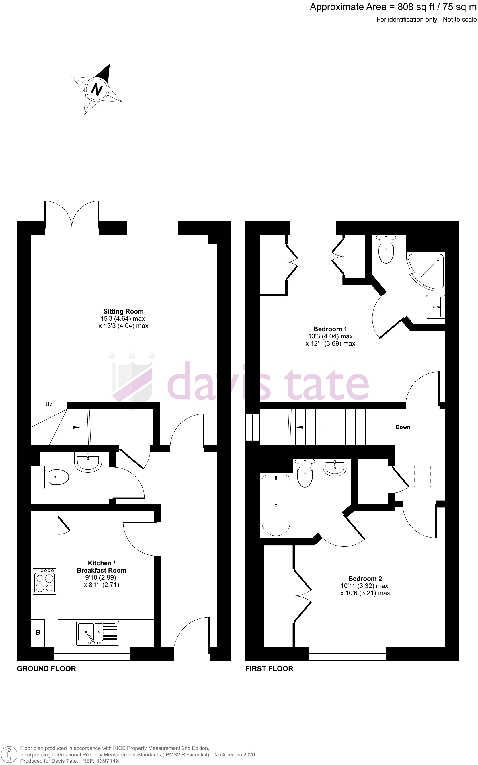 6, Pipistrelle Way, Reading floorplan