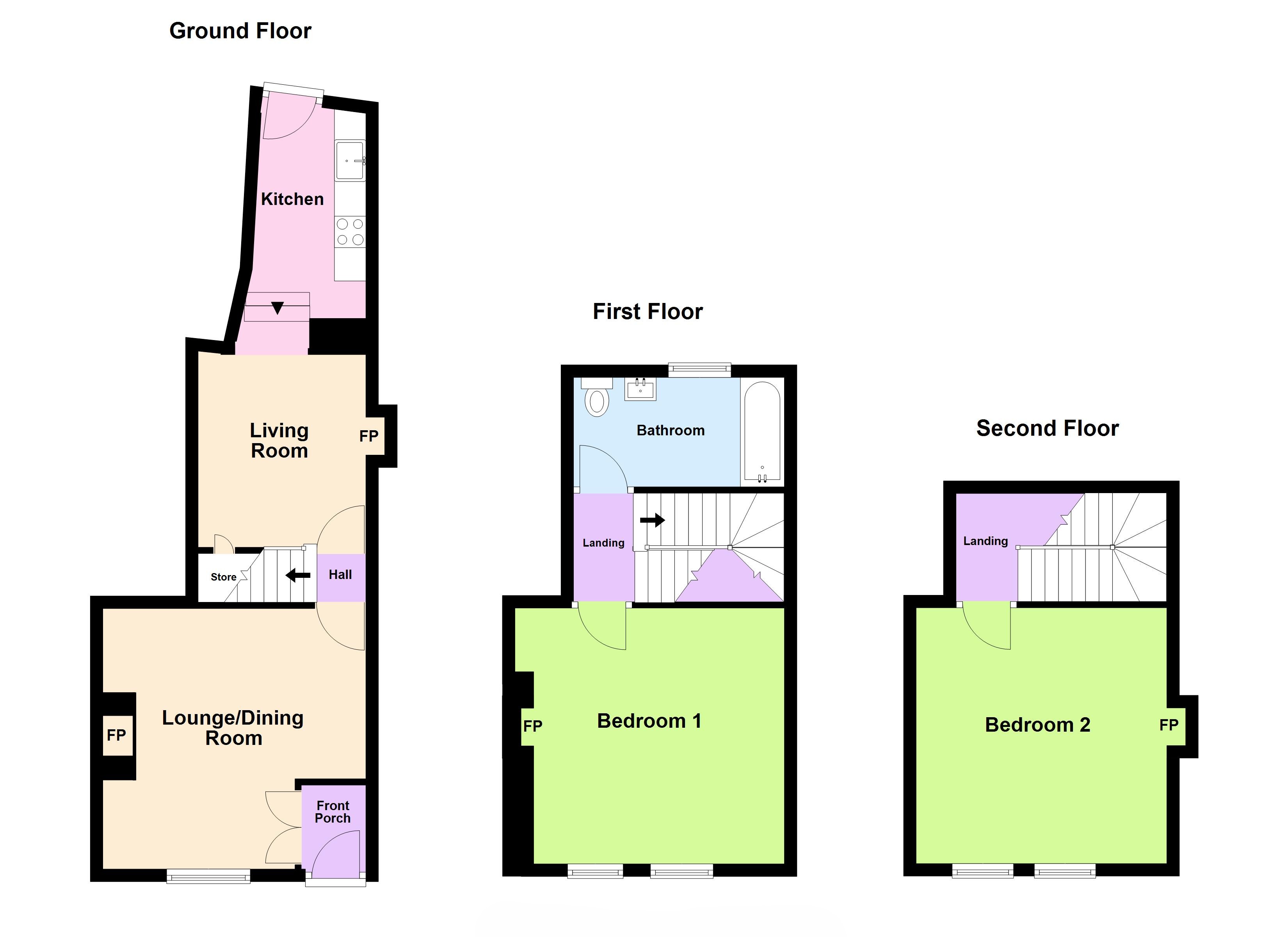 63, St. James Street, Pembrokeshire floorplan