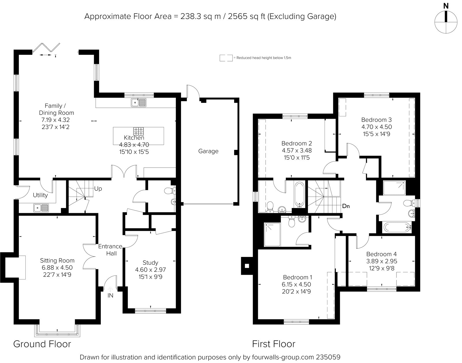 4 Bedrooms Detached house for sale in Fieldgrove Place, Hammersley Lane, Penn, Buckinghamshire HP10