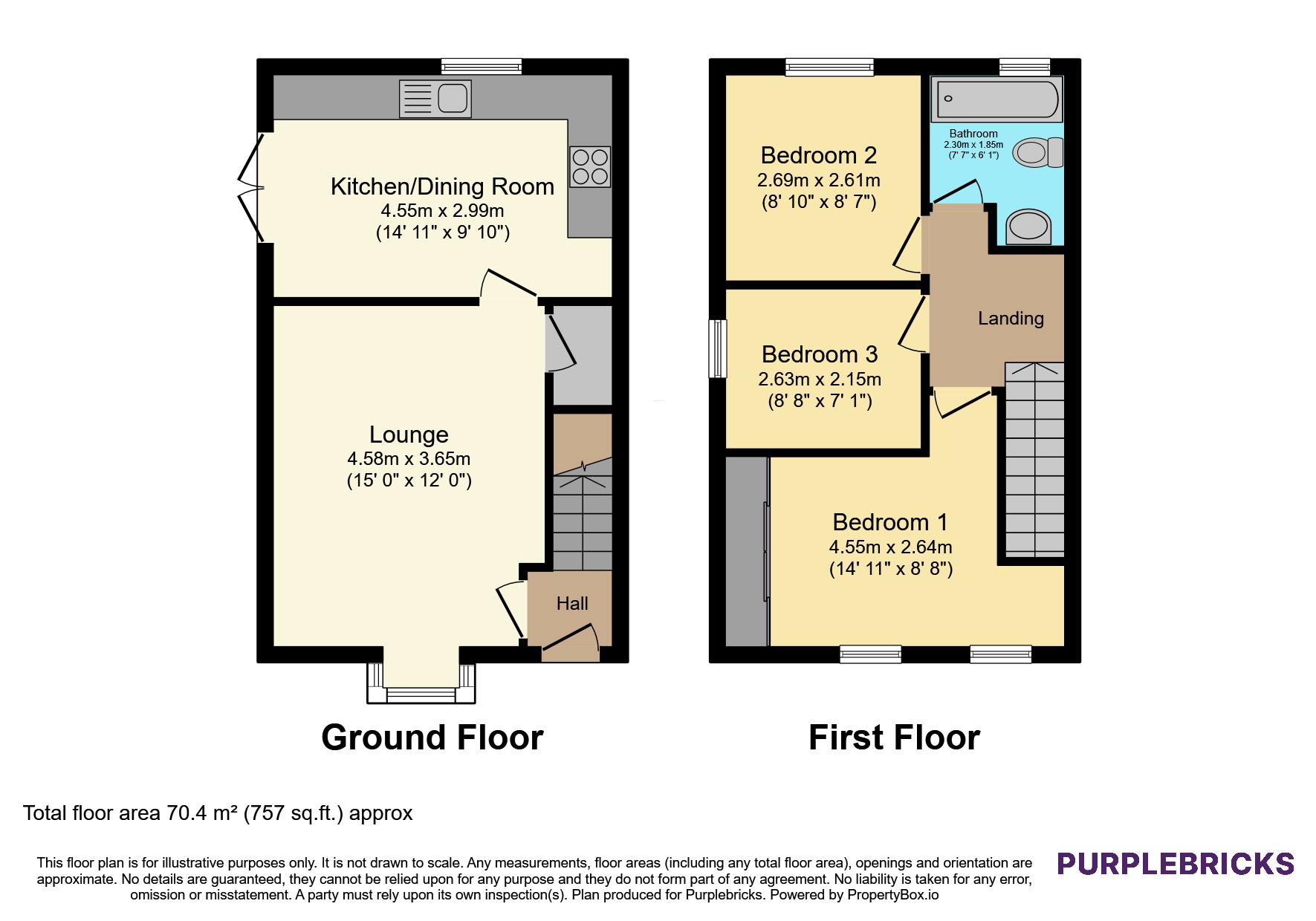 16, Privet Street, Oldham floorplan