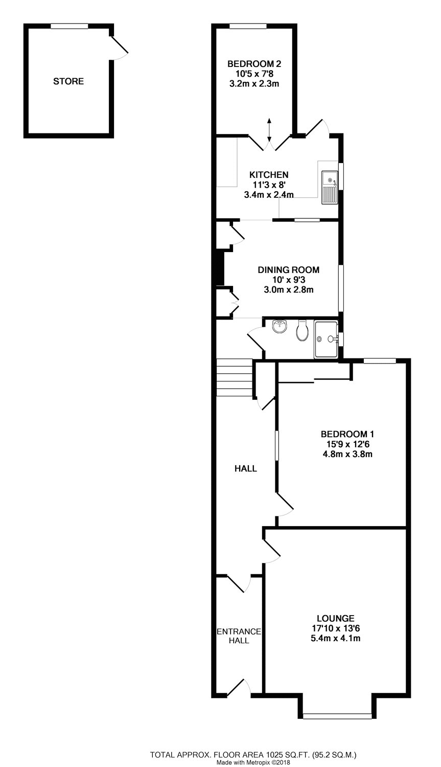 2 Bedrooms Flat to rent in South Terrace, Littlehampton BN17