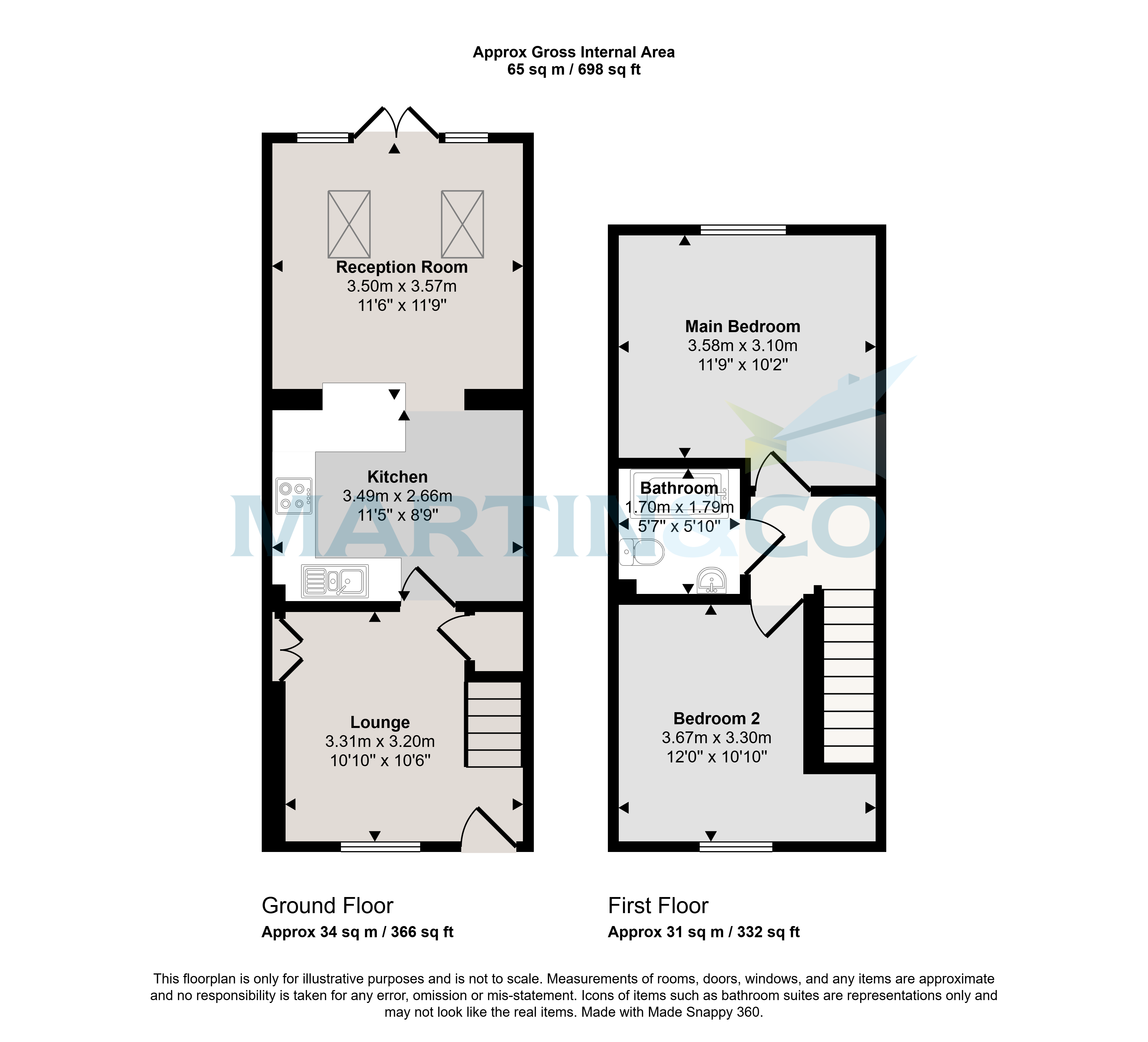 258, Kingsnorth Road, Ashford floorplan