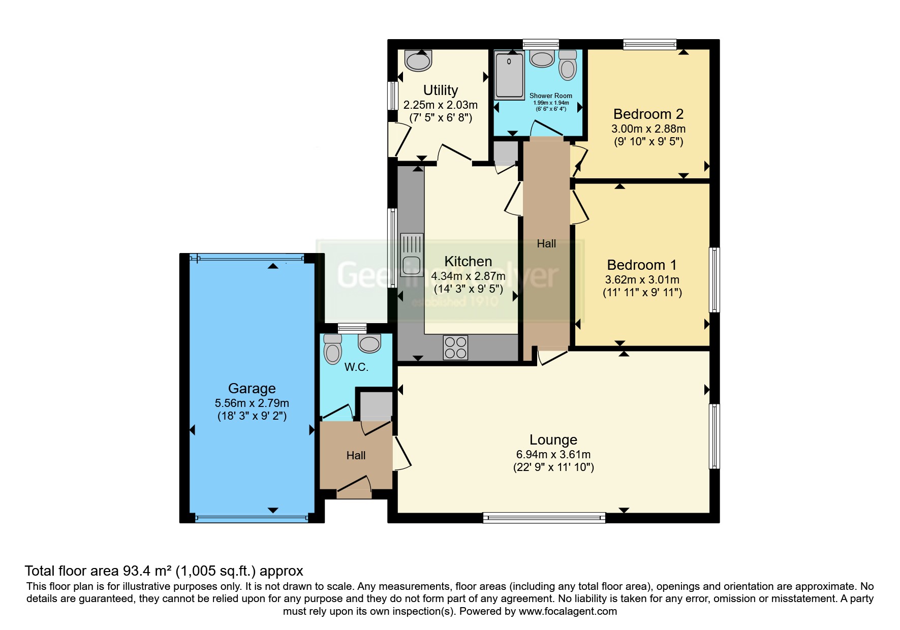 Capalano,, Spitalfield Lane, Kent floorplan