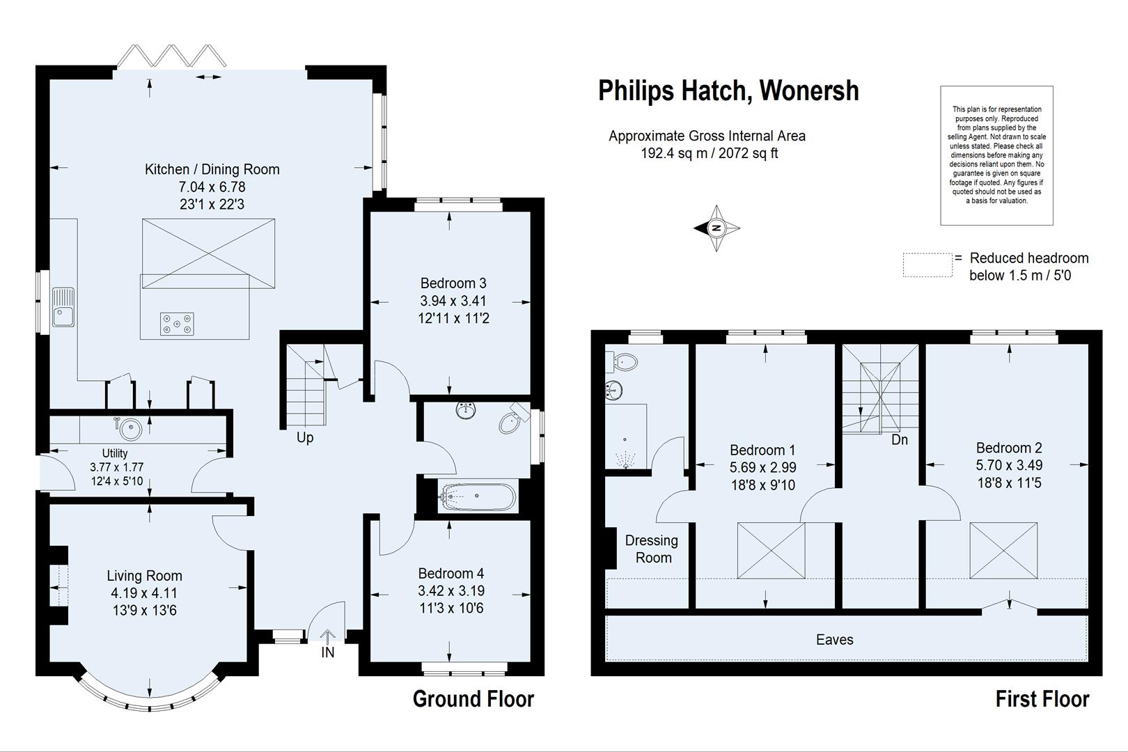 17, Phillips Hatch, Wonersh floorplan