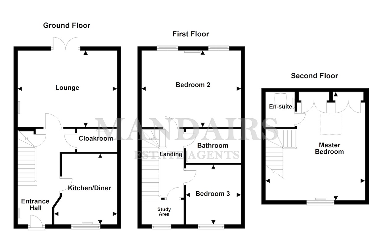 50 Market Rasen Drive, Bourne floorplan