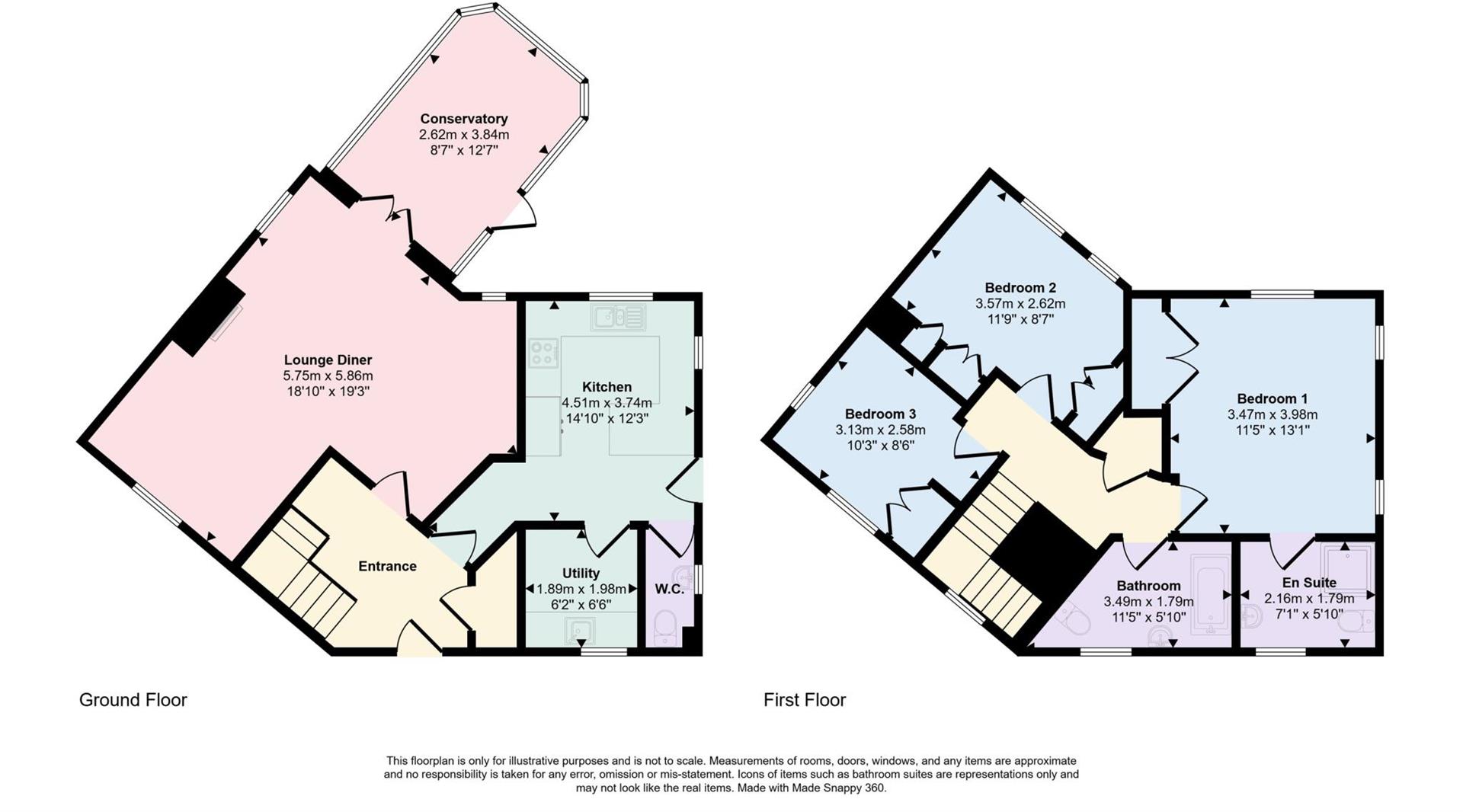 The Corner House, 5 Arundell, Bridport floorplan