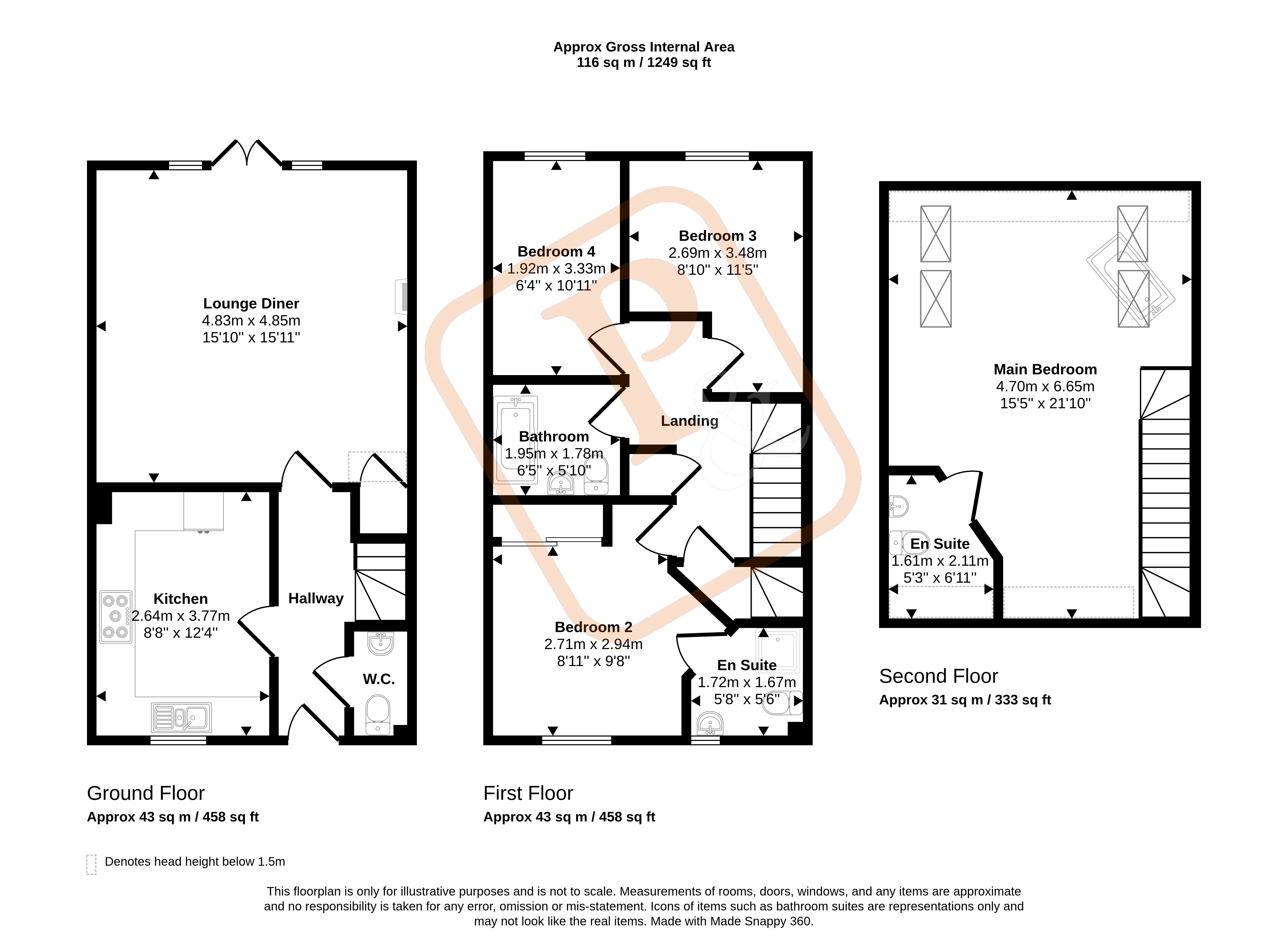 Mill Road, Mile End, Essex floorplan