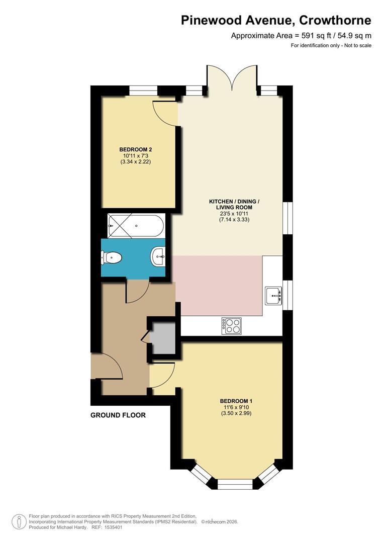 Pinewood Avenue, Crowthorne floorplan