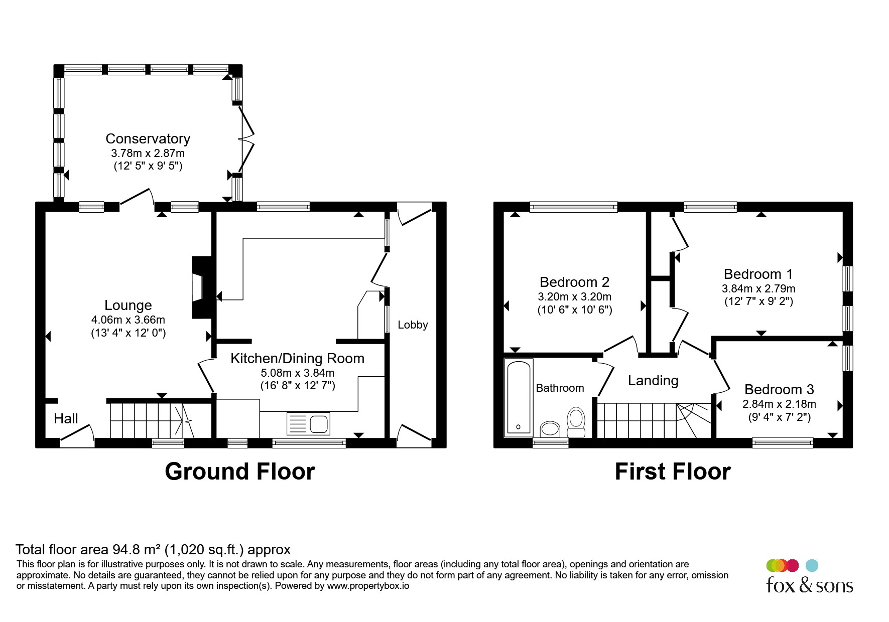 11, Buckwell Rise, Hailsham floorplan