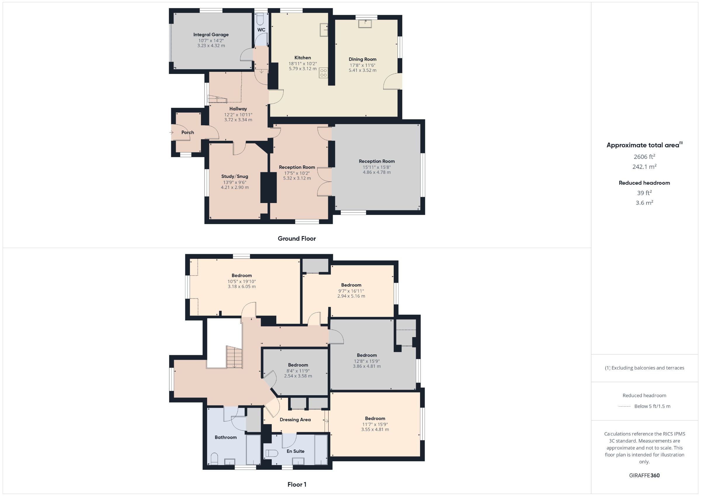 The Orchard, Burford floorplan
