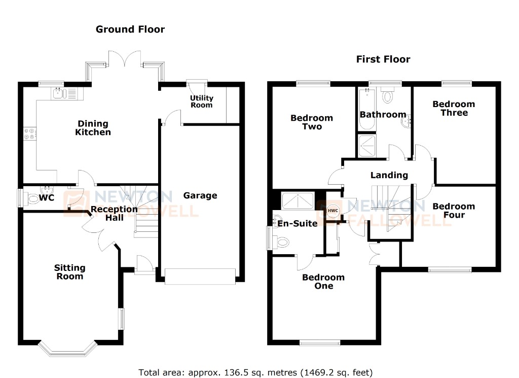 Snowden Drive, Retford DN22, 4 bedroom detached house for sale
