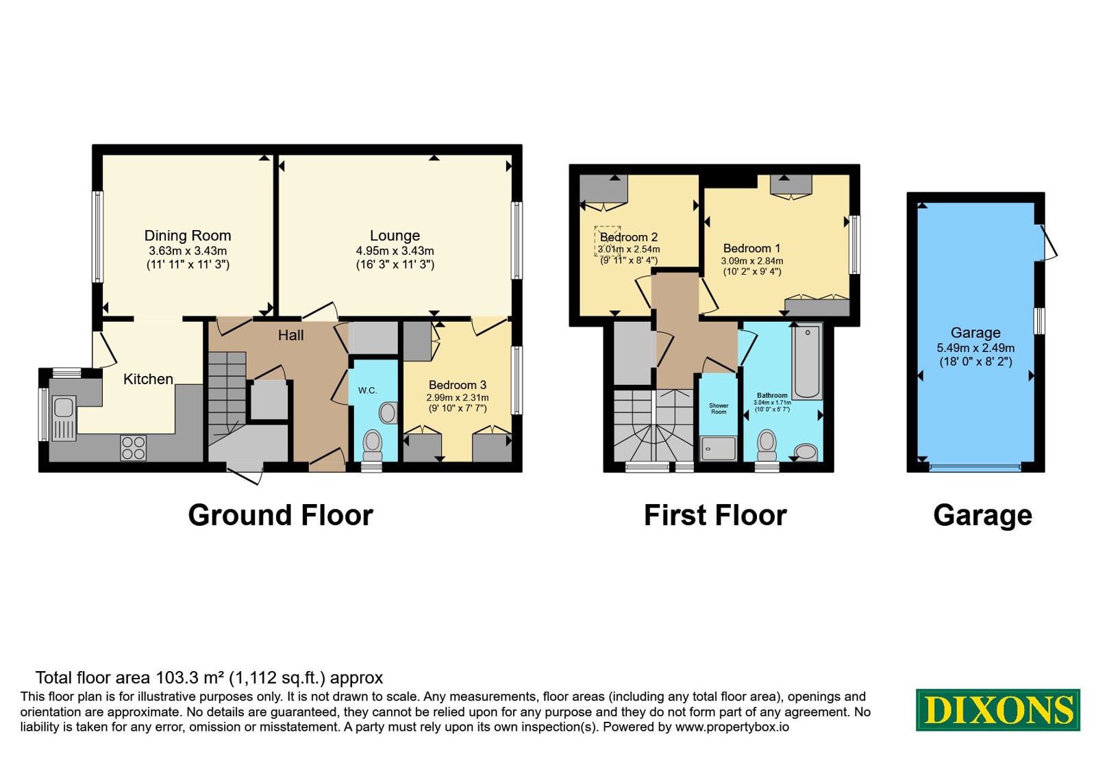 39, Tynings Close, Worcestershire floorplan
