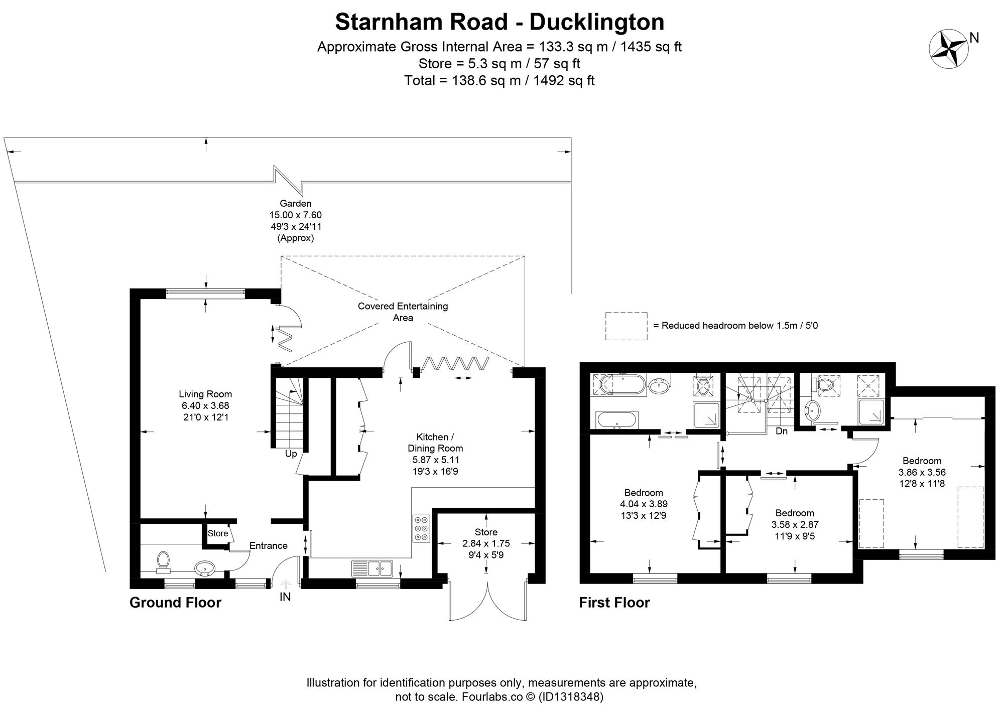 Starnham Road, Witney floorplan