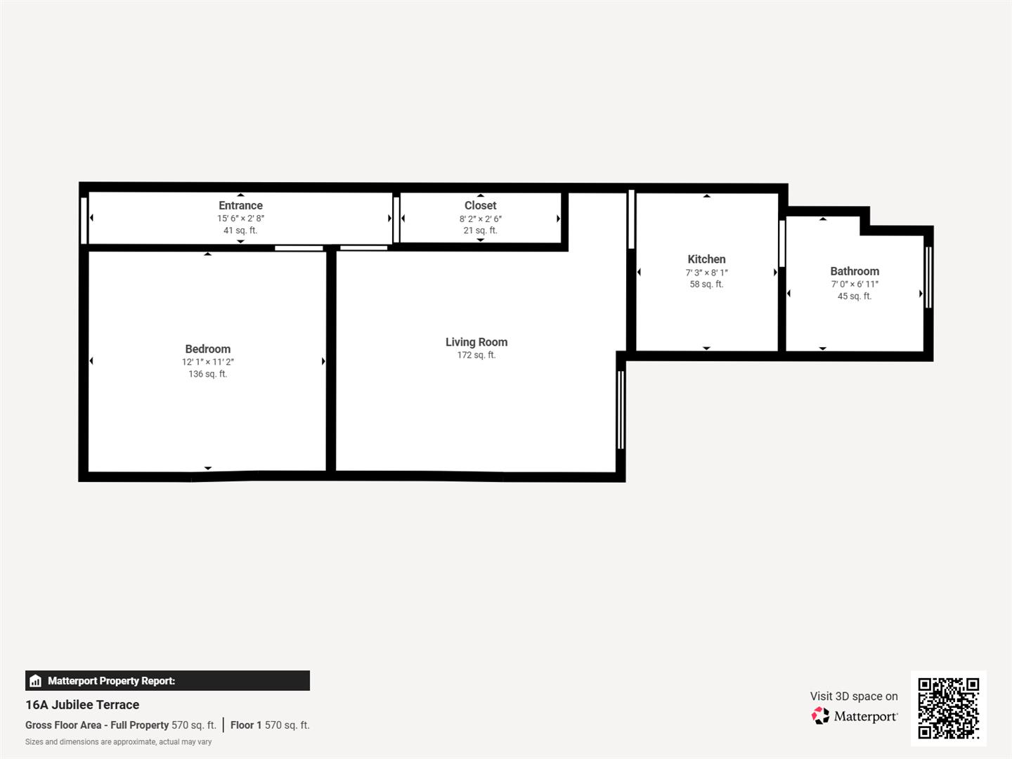16A, Jubilee Terrace, Milton Keynes floorplan