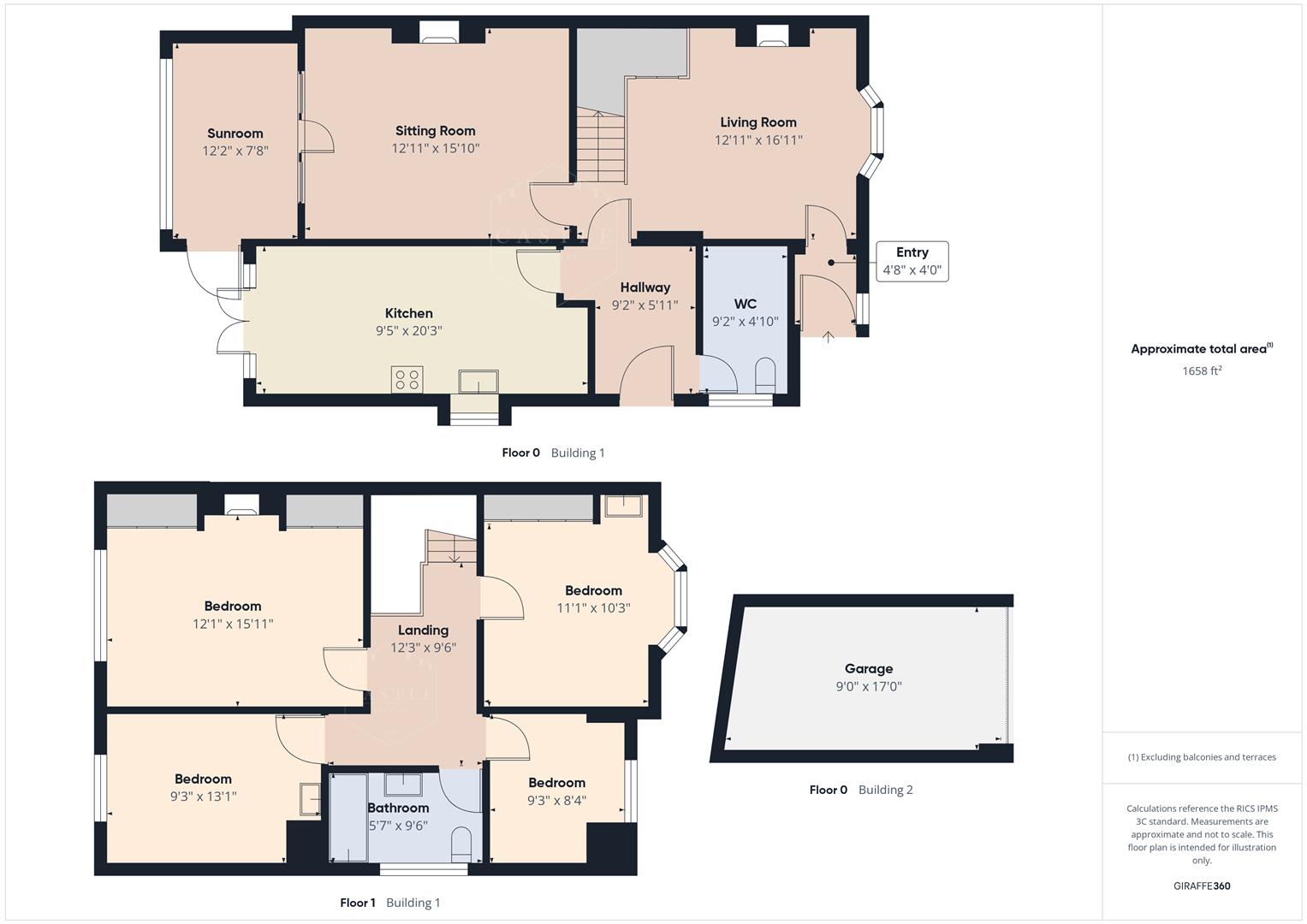 15, Thornfield Way, Hinckley floorplan
