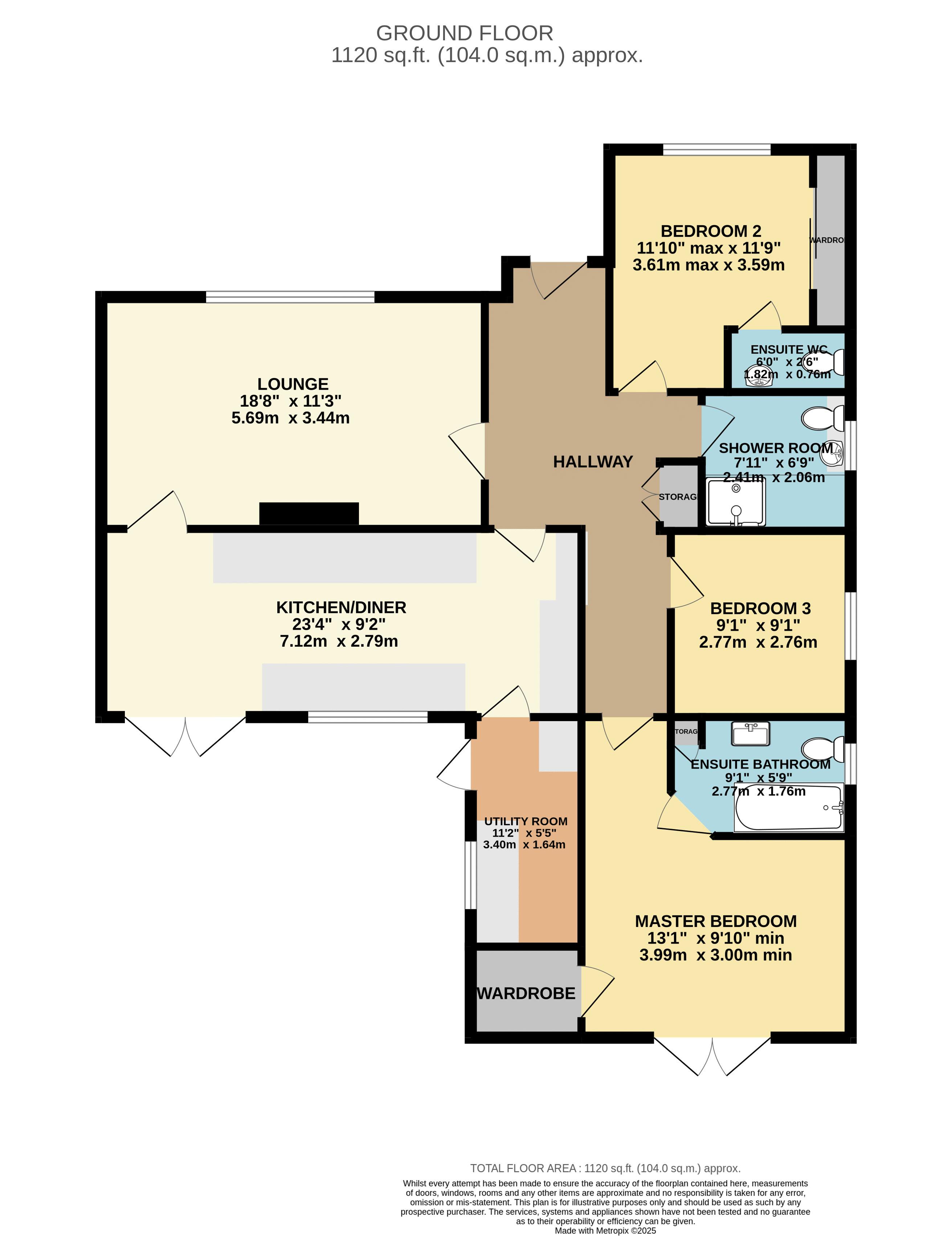38, Westwood Drive, Lincoln floorplan