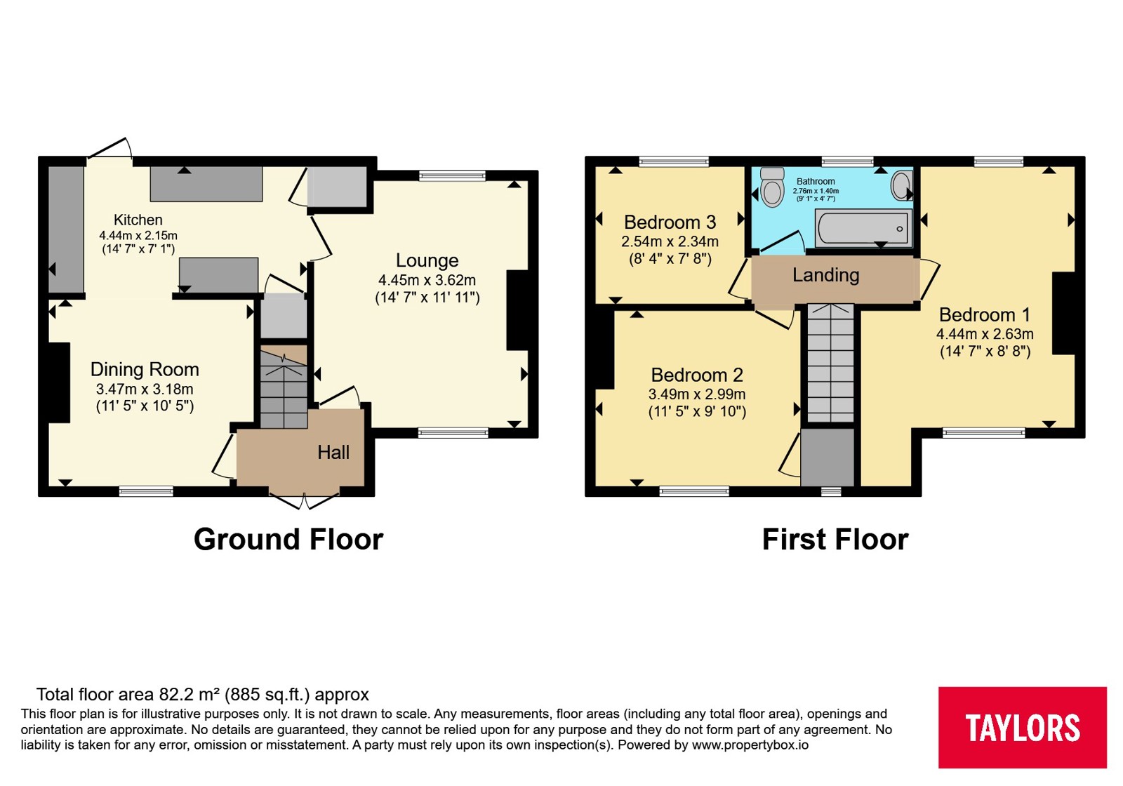 7, Forest Walk, Bristol floorplan