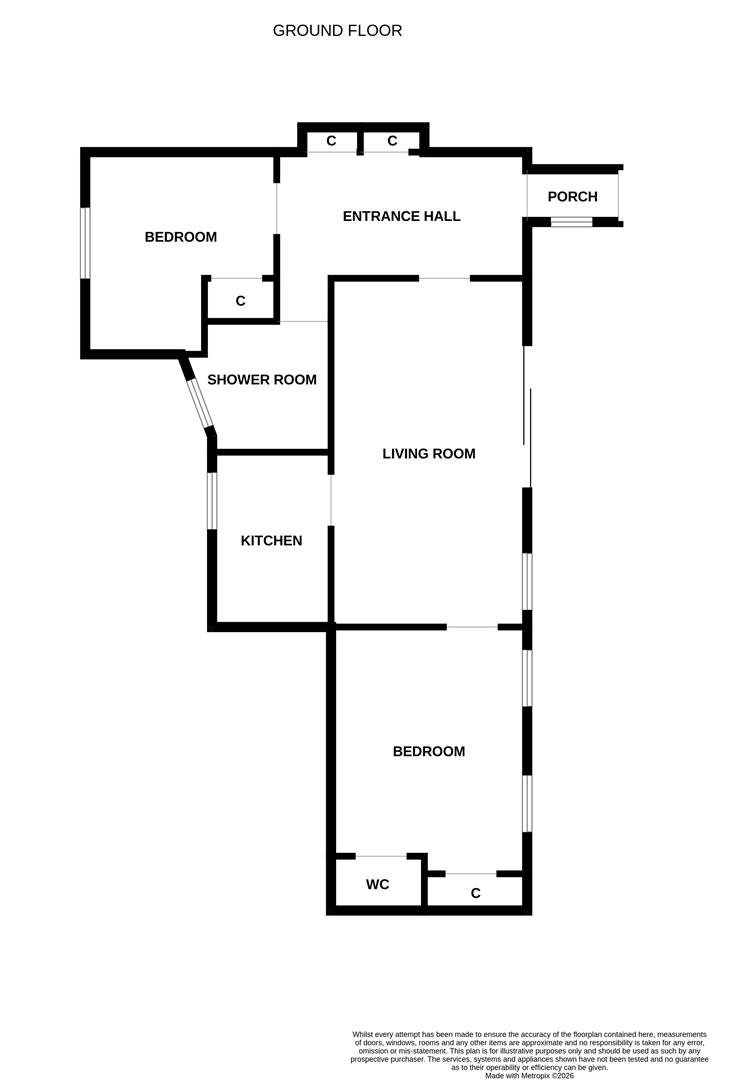 Gordon Cottage, 66D, Hepburn Gardens, St Andrews floorplan