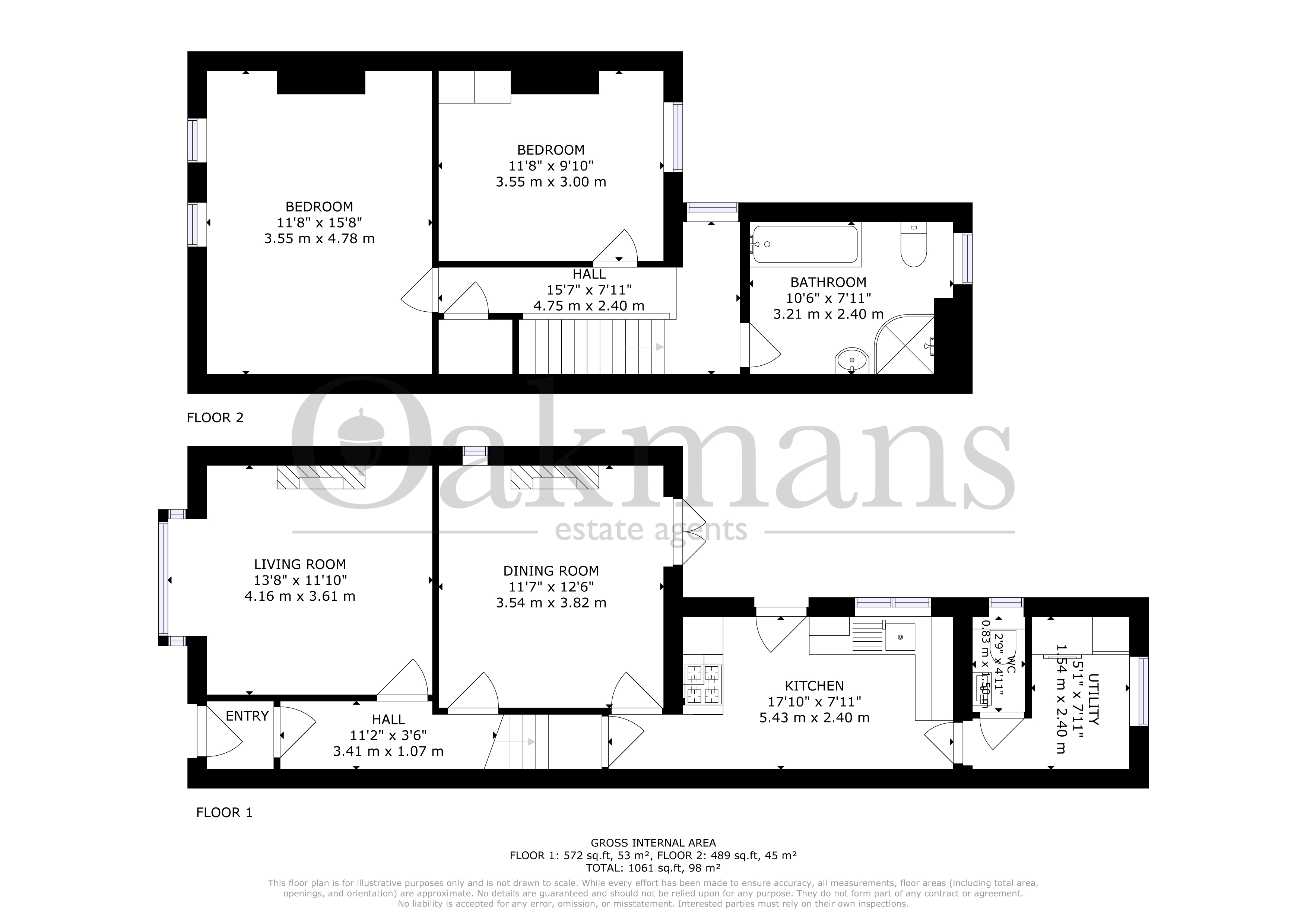 54, BIRCHWOOD CRESCENT, BIRMINGHAM floorplan