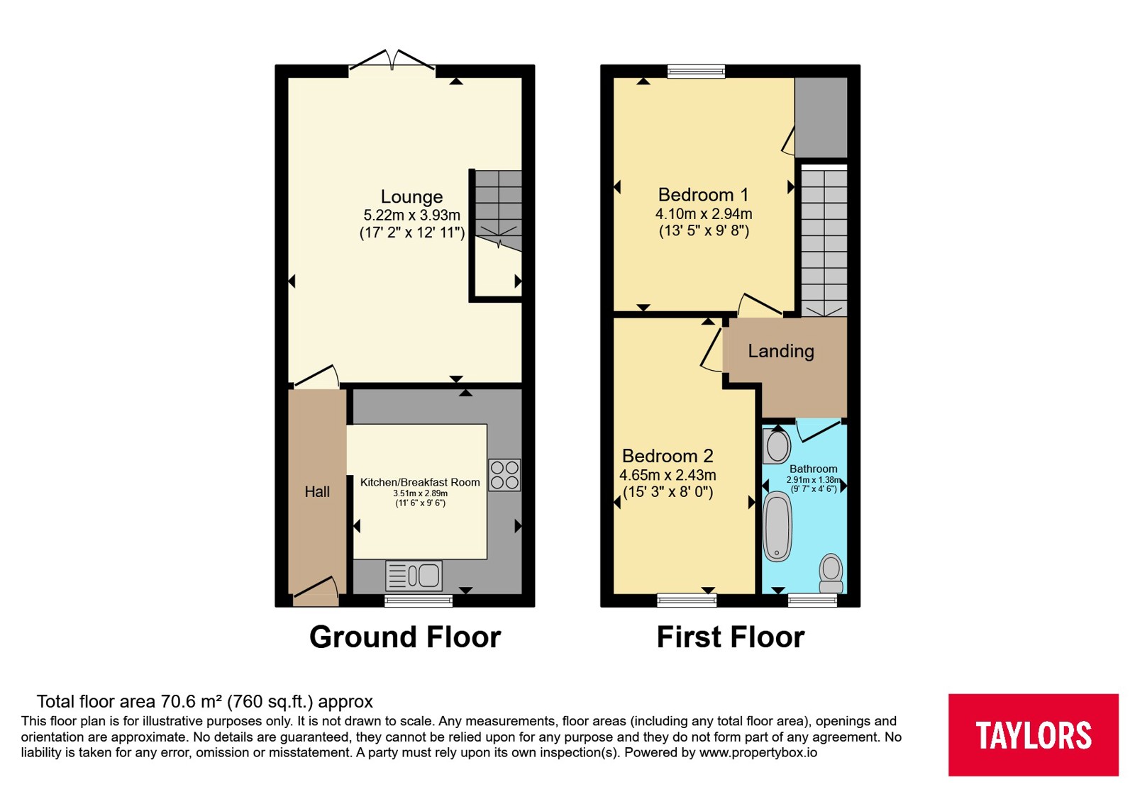4 Springhill Court,, Sandhurst Lane, Gloucestershire floorplan