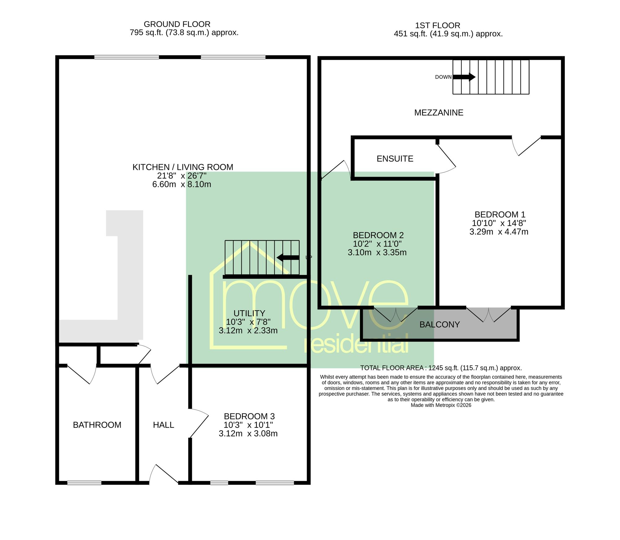 Apt 4, 15 Hatton Garden, Liverpool floorplan
