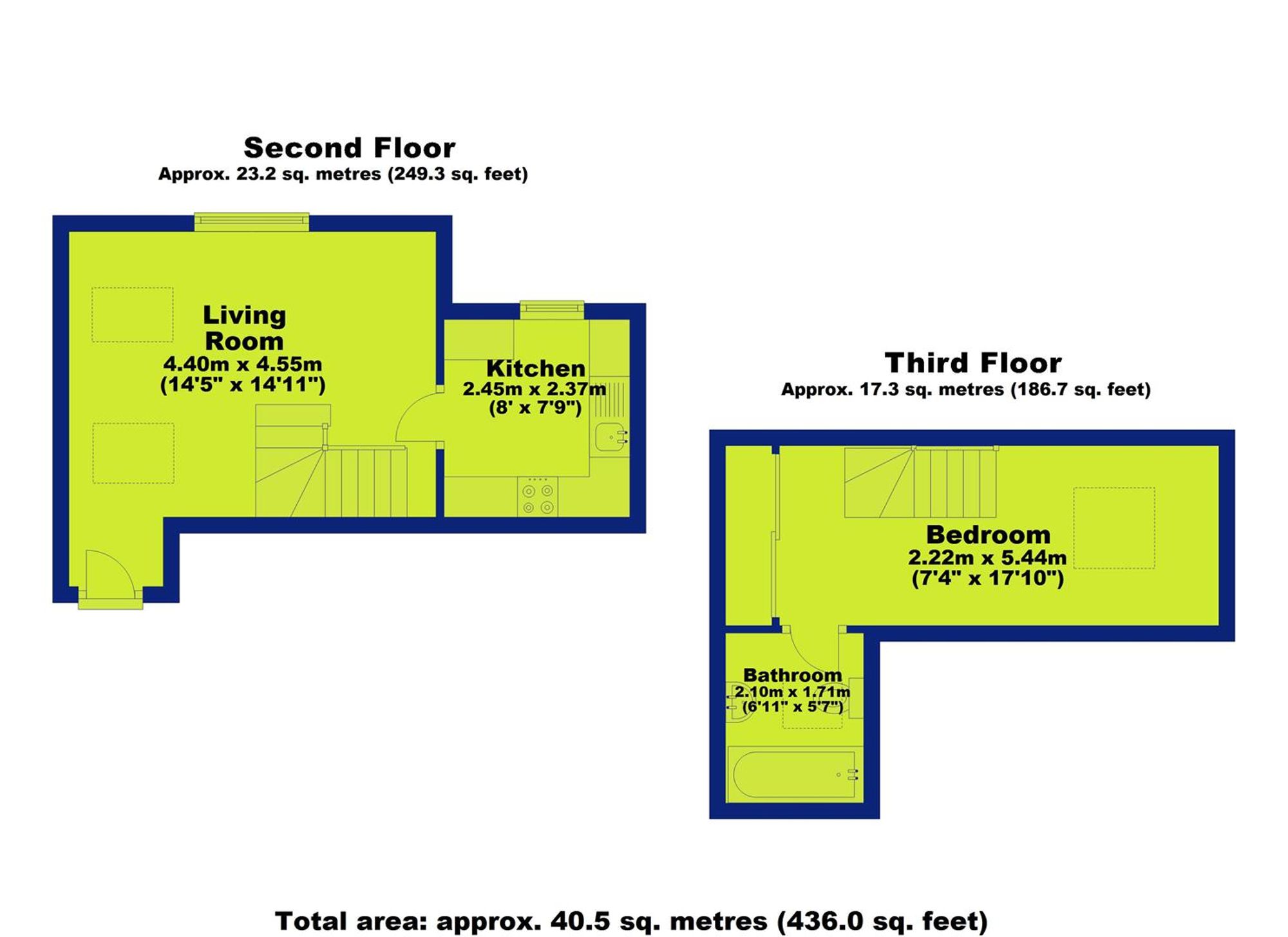 Flat 10, Ashley House Park Drive, Nottingham floorplan
