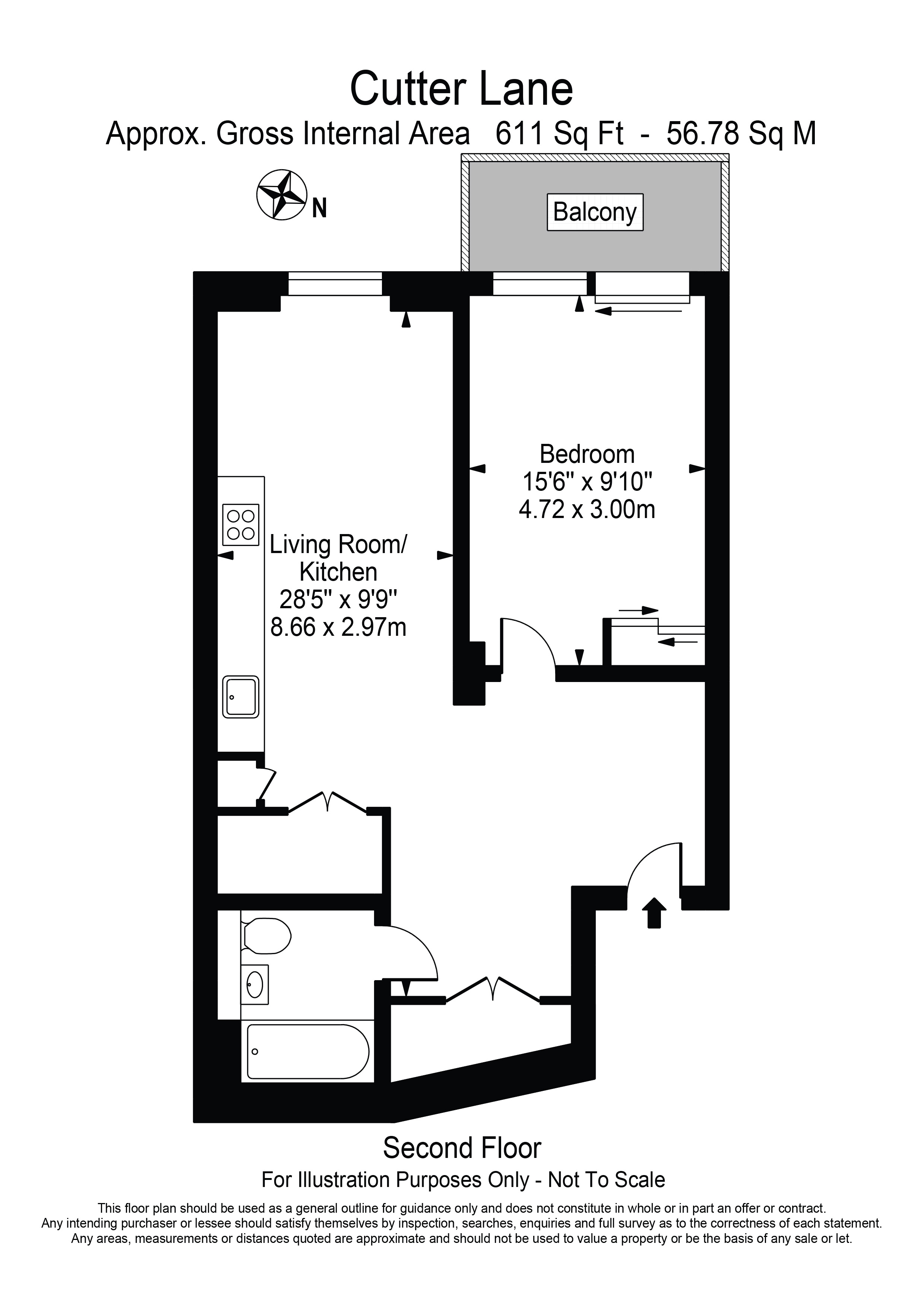 1 UPPER RIVERSIDE, Cutter Lane, London floorplan