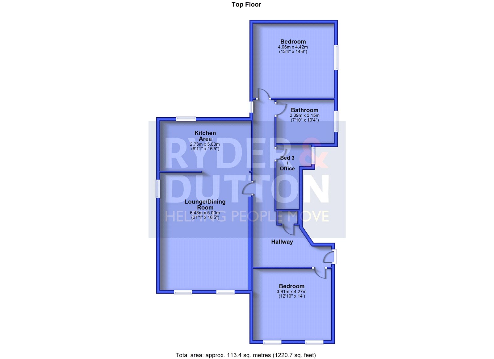 Flat 5, 70, Wellington Road, Saddleworth floorplan