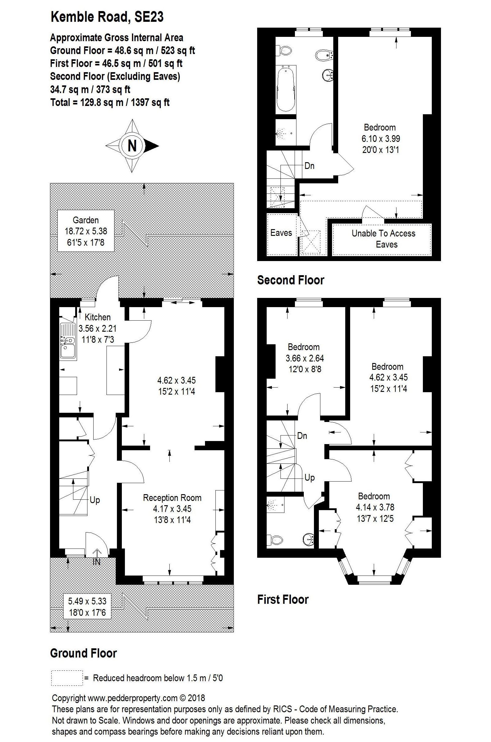 4 bed terraced house for sale in Kemble Road, Forest Hill SE23 Zoopla