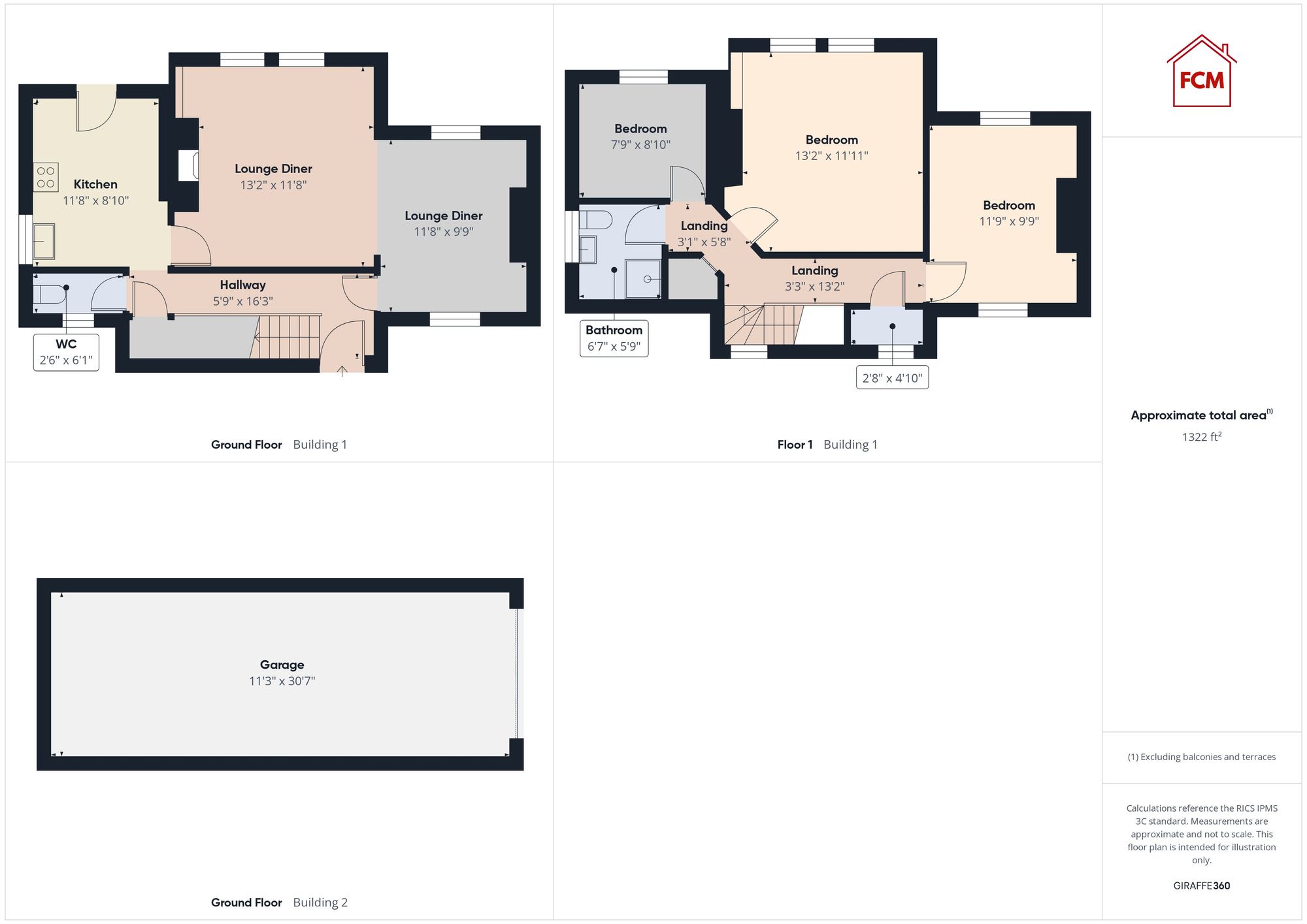 3 Park View, Egremont floorplan