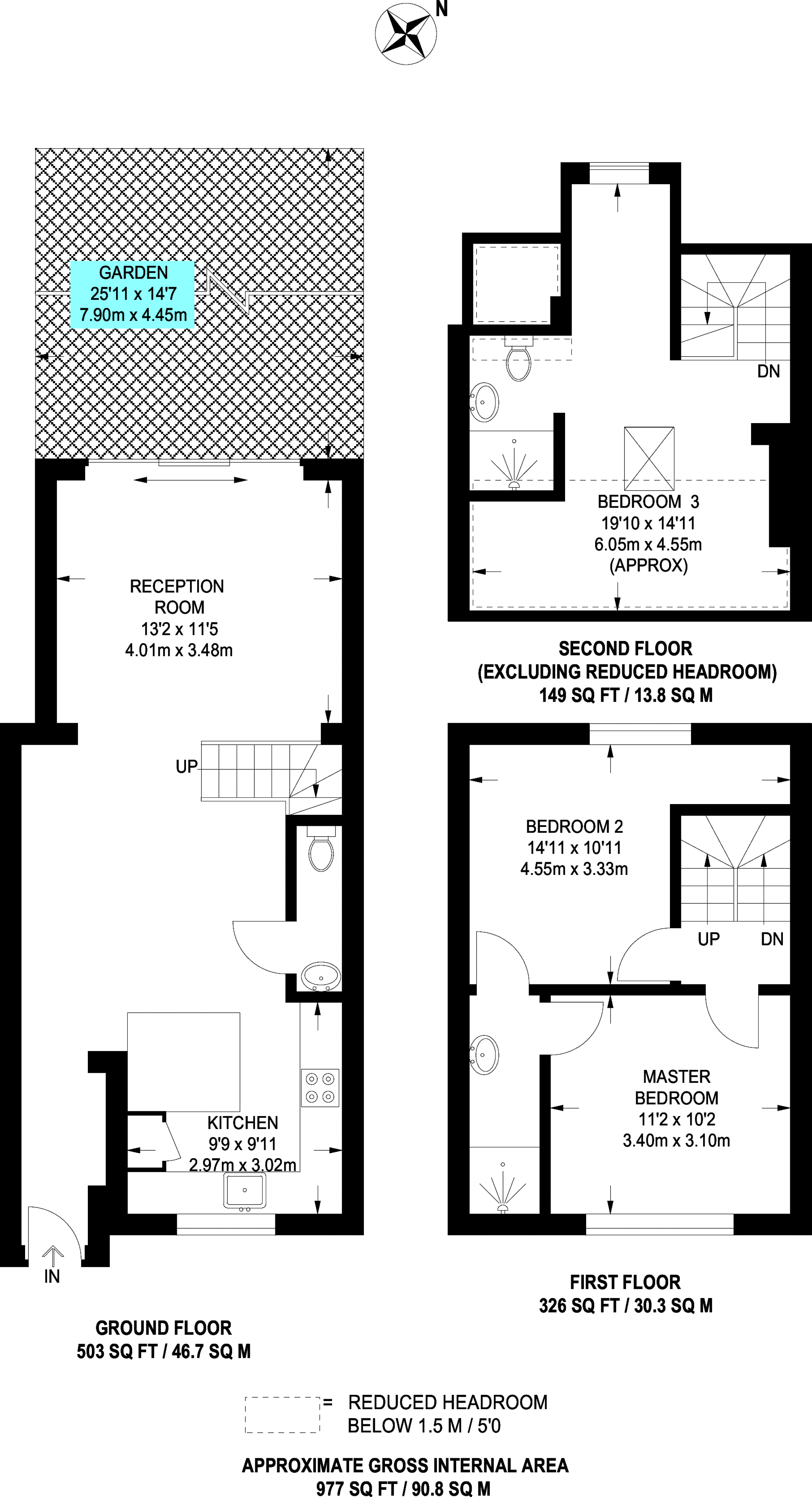 3 Bedrooms Terraced house to rent in Huntingfield Road, Putney, London SW15