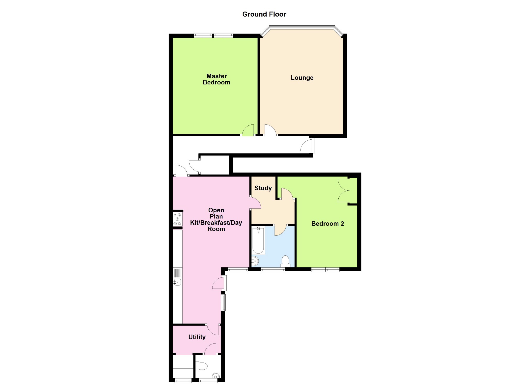 2 Bedrooms Flat for sale in Milton Road, Weston-Super-Mare BS23