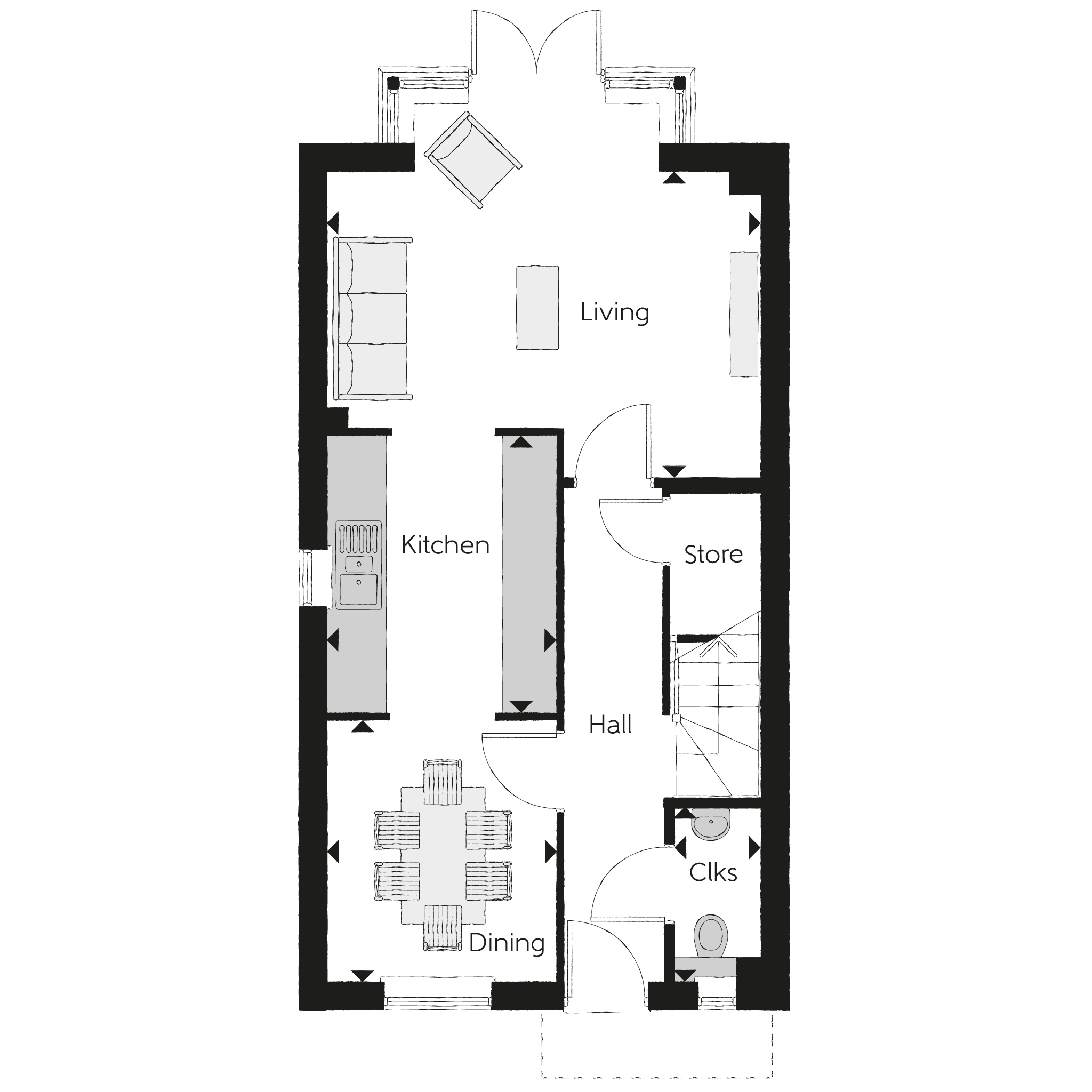 262, Forsythia Road, Ely floorplan