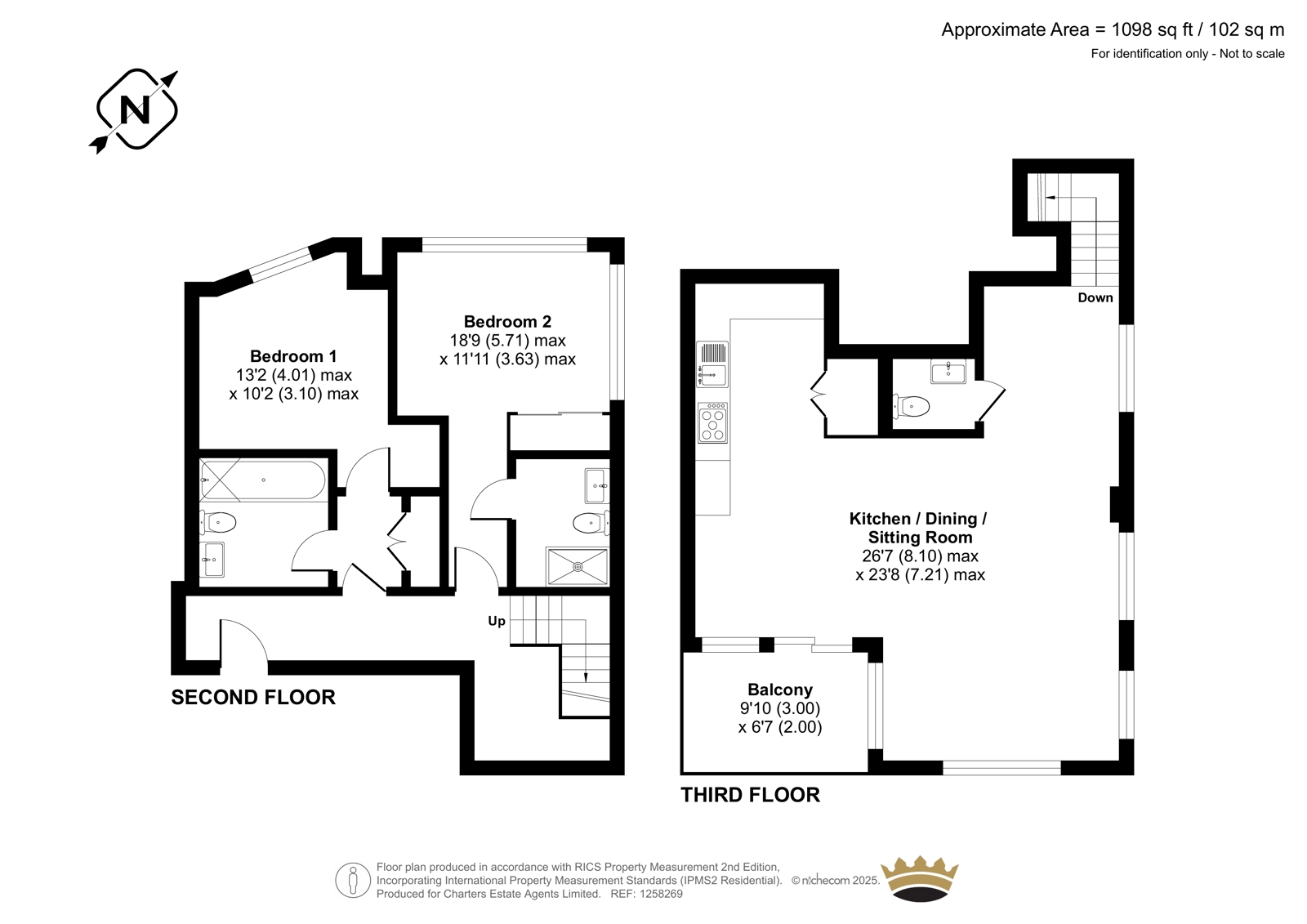 Apartment 204, Alexandra Wharf, 1, Maritime Walk, Southampton floorplan