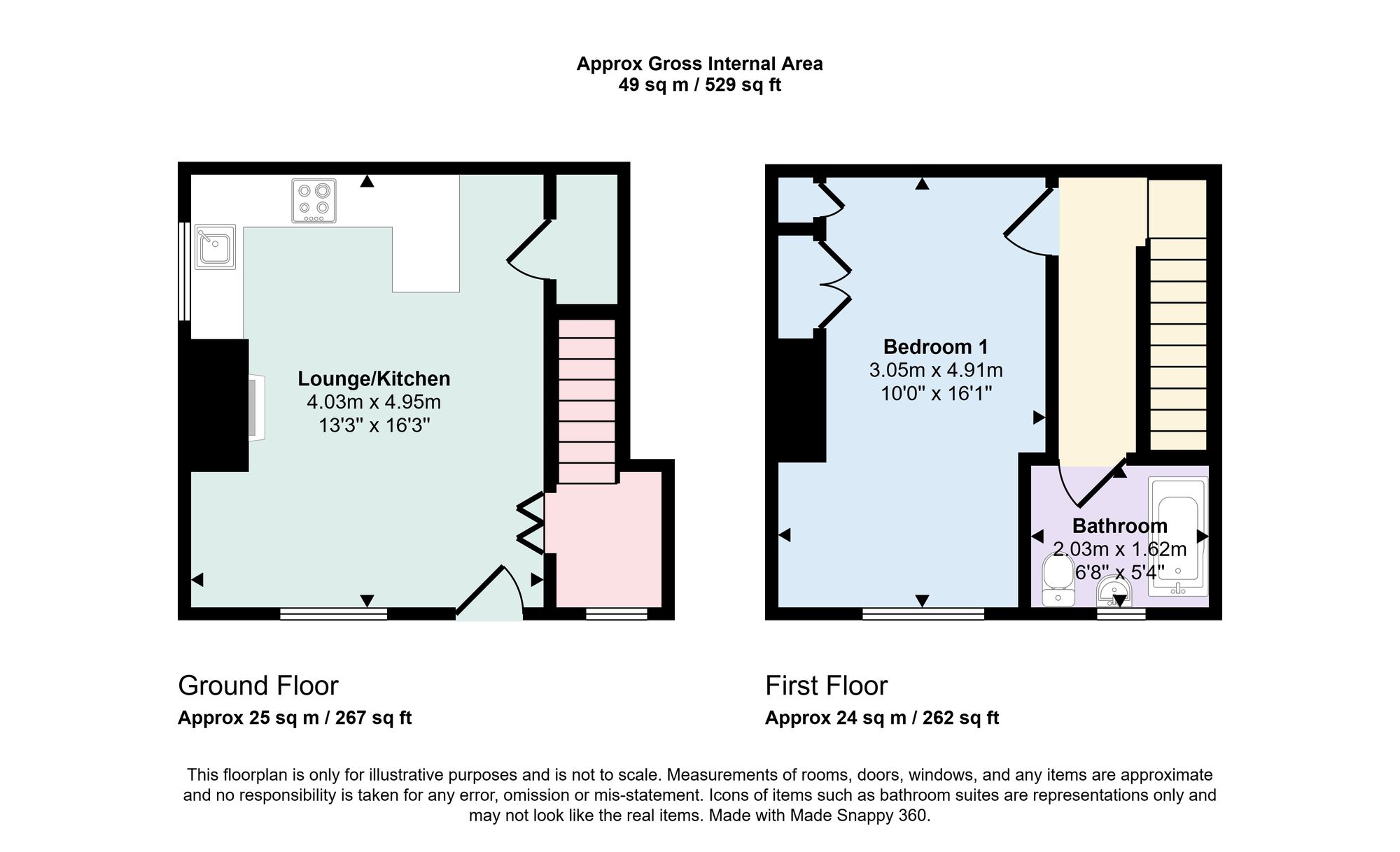 11 Moor Street, Bradford floorplan