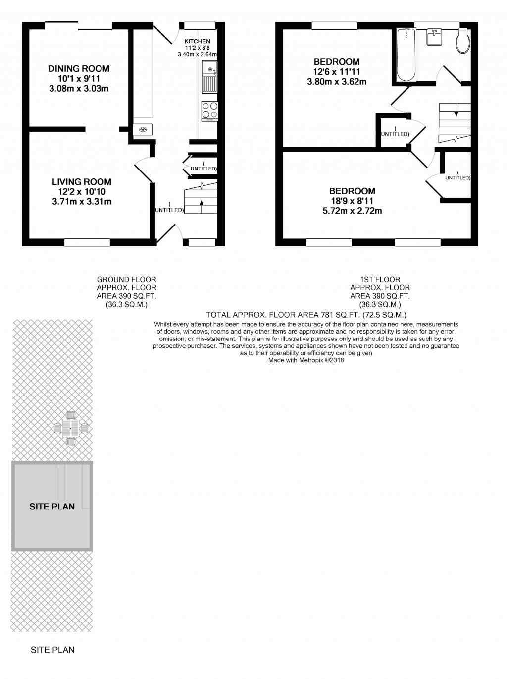 2 Bedrooms Terraced house for sale in Sunderland Road, Maidenhead SL6