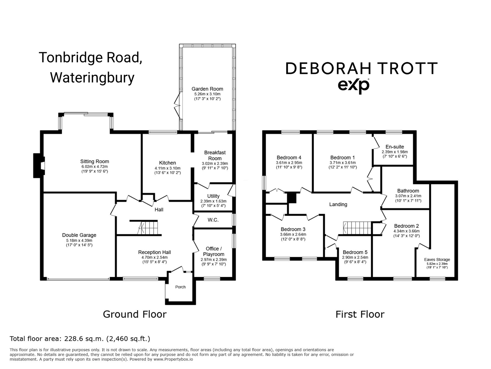 385, Tonbridge Road, Maidstone floorplan