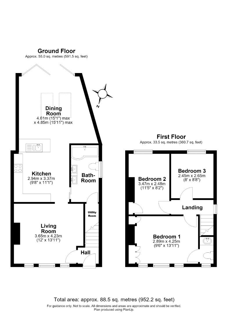96, Oakington Road, Dry Drayton, Cambridge floorplan
