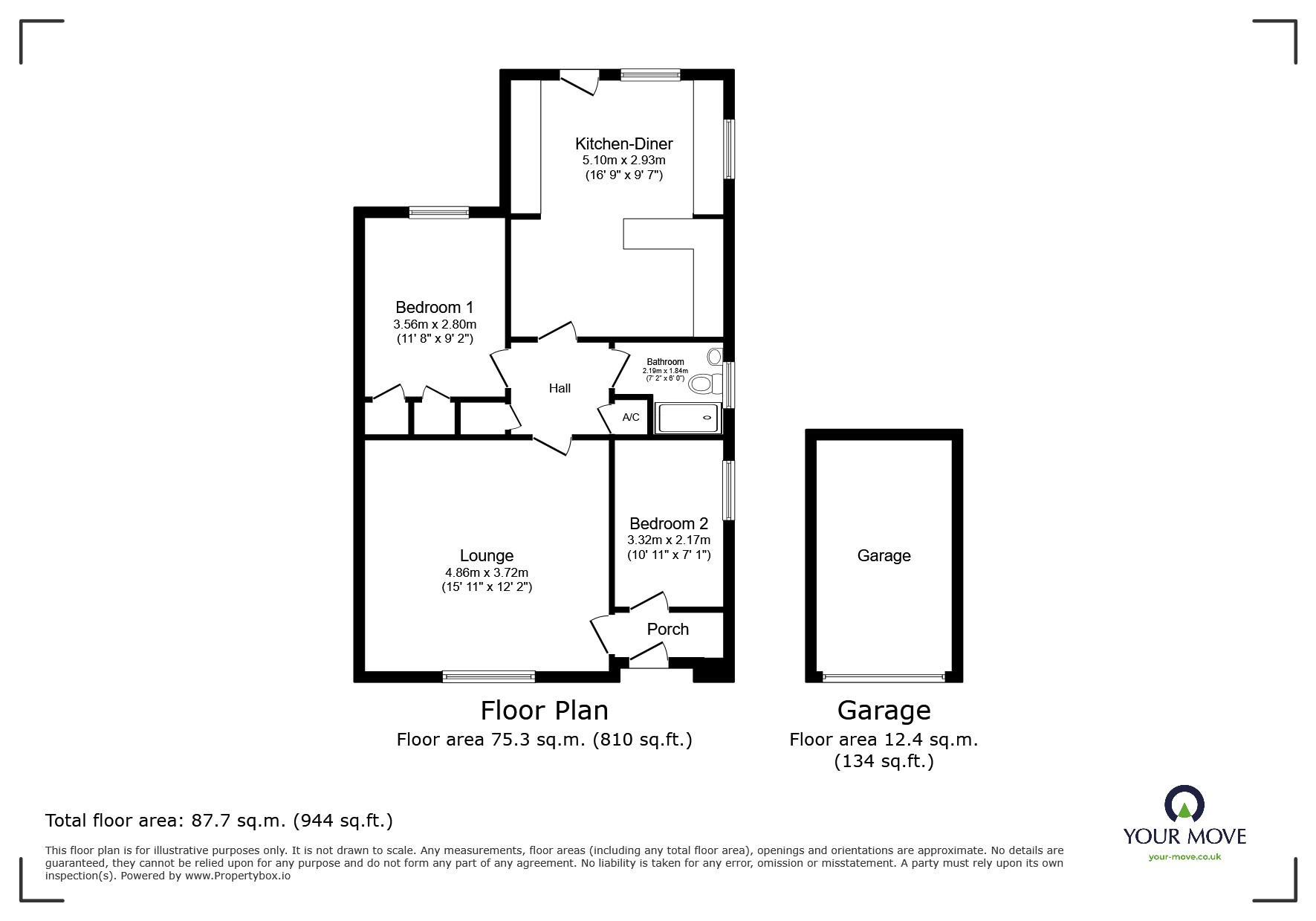 65, Harewood Crescent, Lincoln floorplan