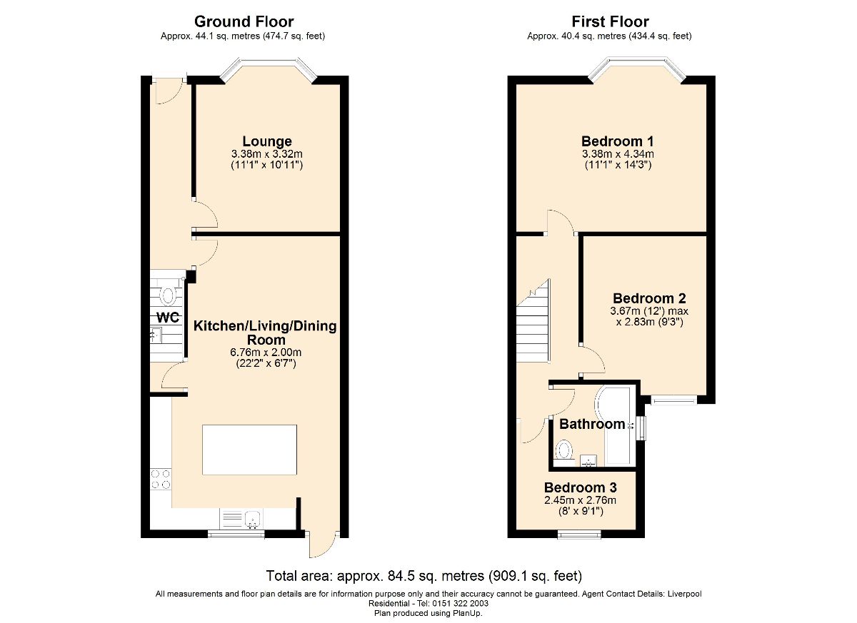 4 Barndale Road, Liverpool floorplan