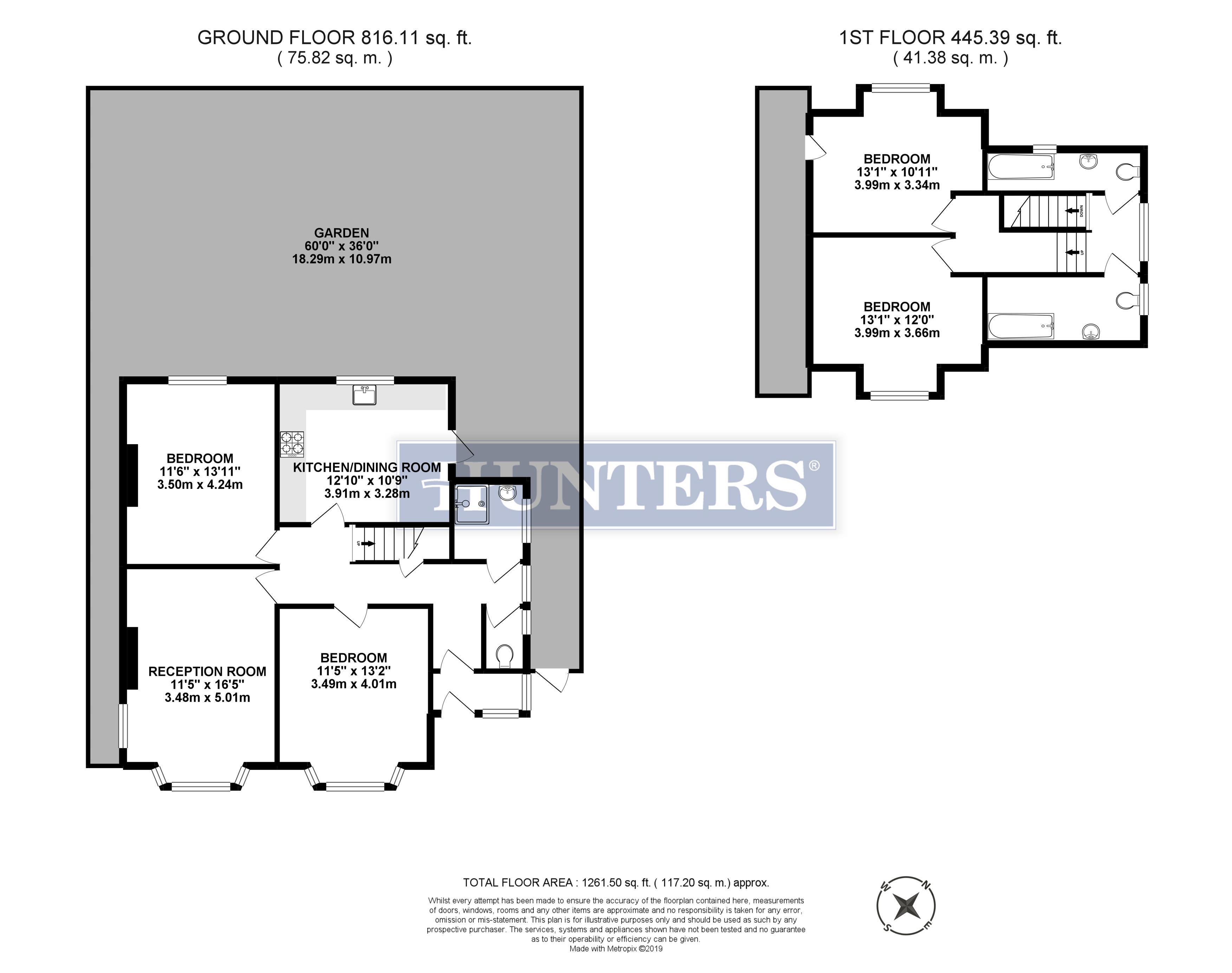 4 Bedrooms  to rent in The Vale, London NW11