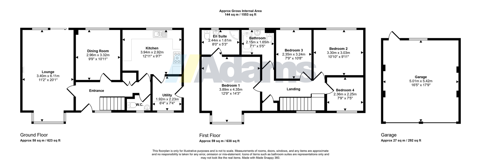 25, Kings Meadow, Runcorn floorplan