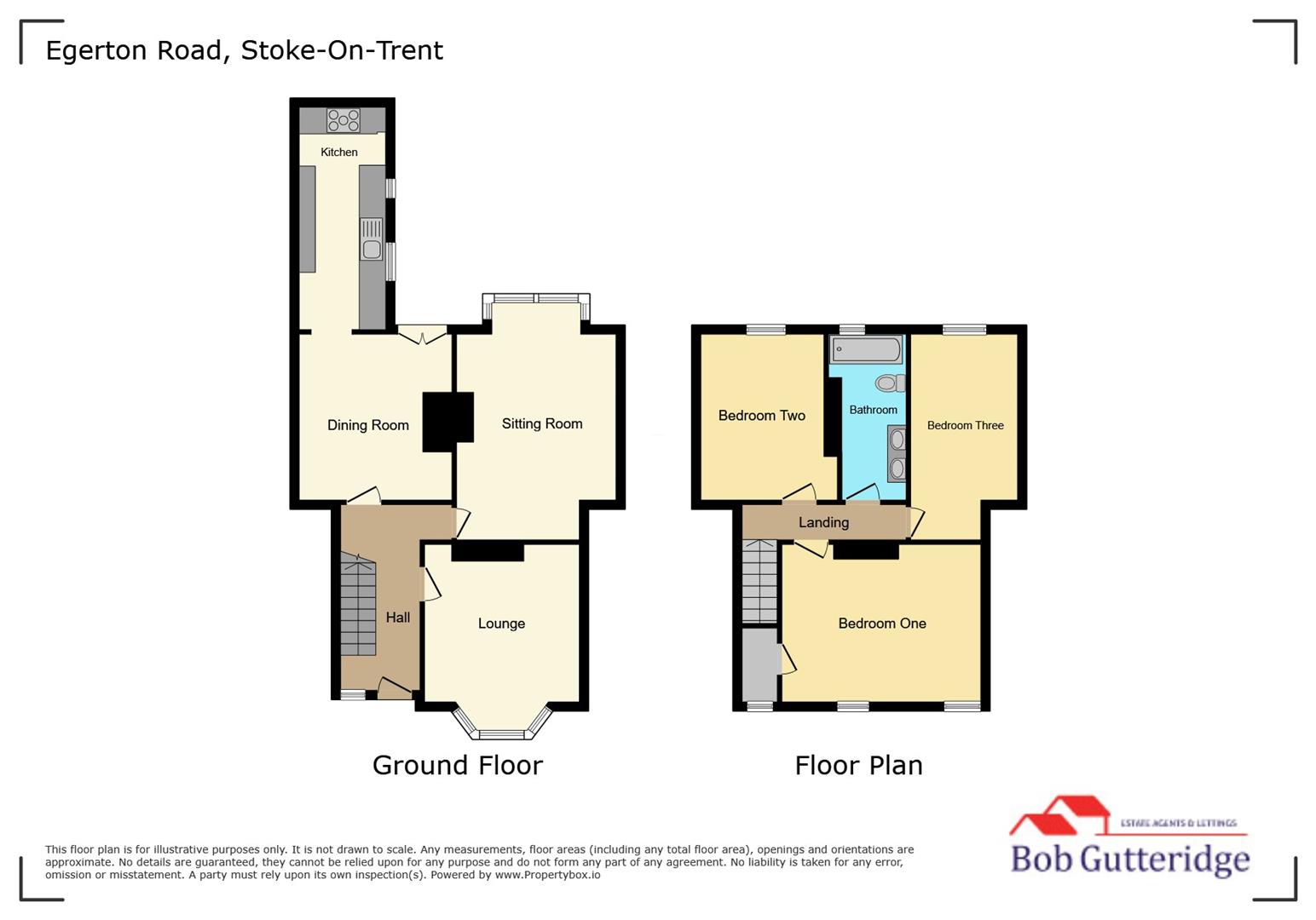3, Egerton Road, Stoke-On-Trent floorplan