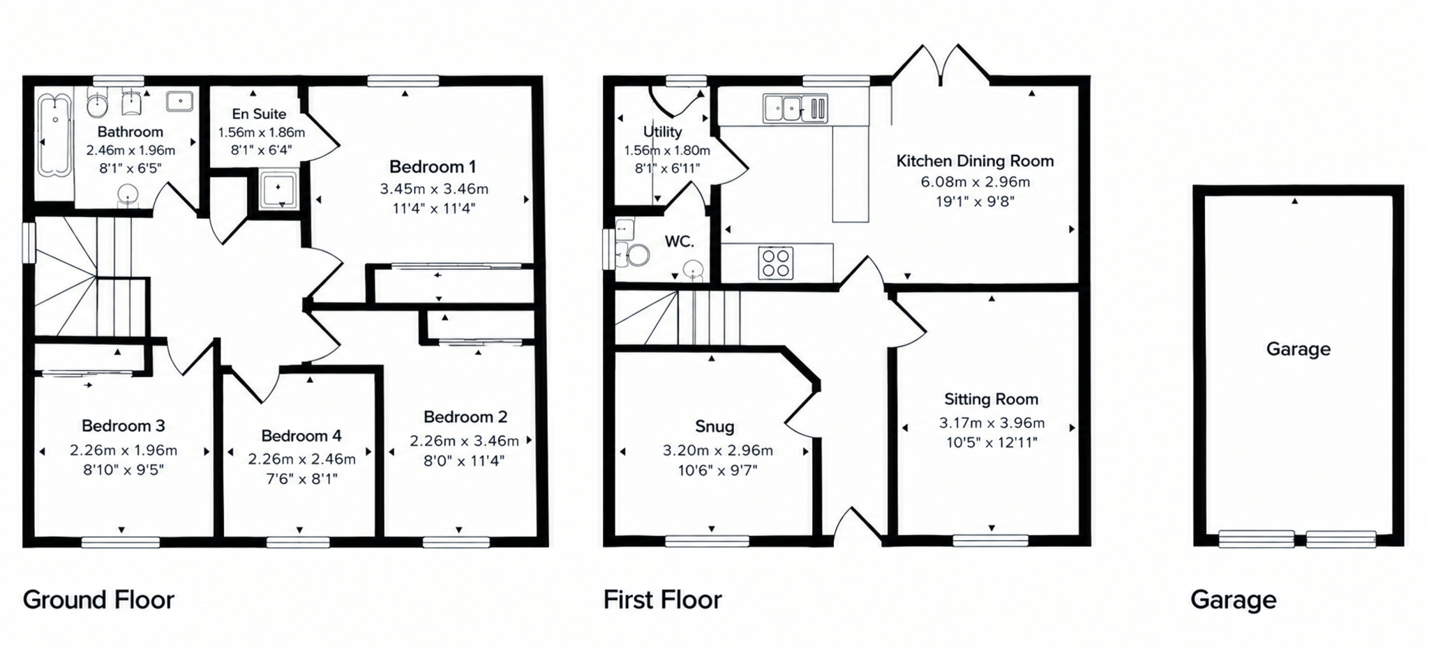3 Parish Edge, Blandford St. Mary, BLANDFORD FORUM floorplan