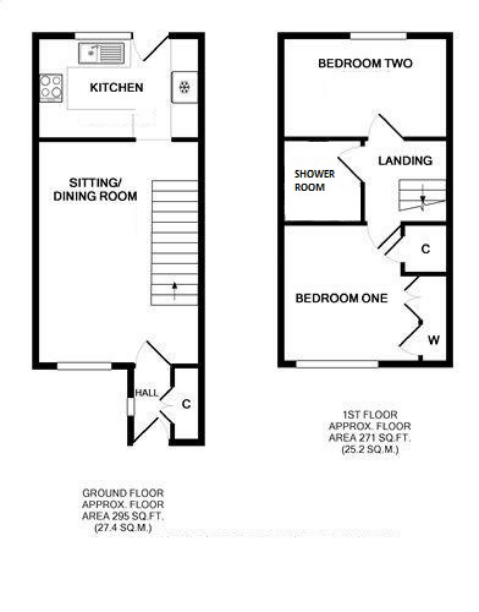 2 Bedrooms Terraced house for sale in Honeybourne Drive, Cheltenham, Gloucestershire GL51