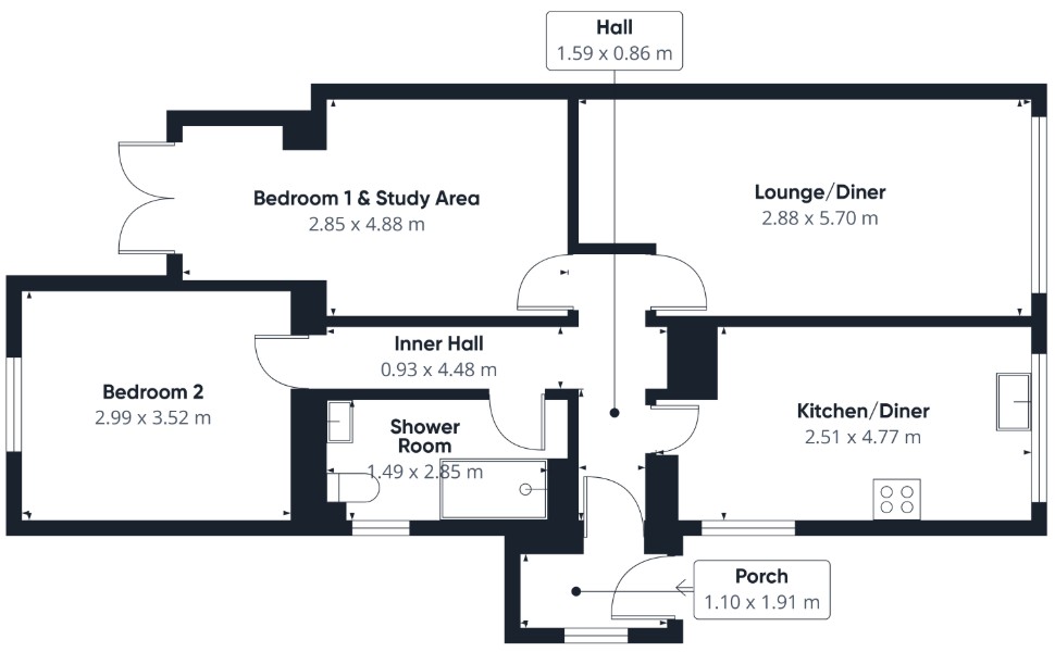 7, Balnabeen Drive, Dingwall floorplan