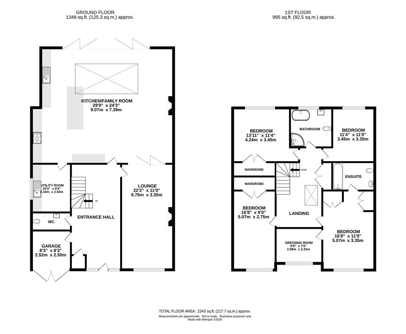 Fairlawns, Hay Green Lane, Brentwood floorplan