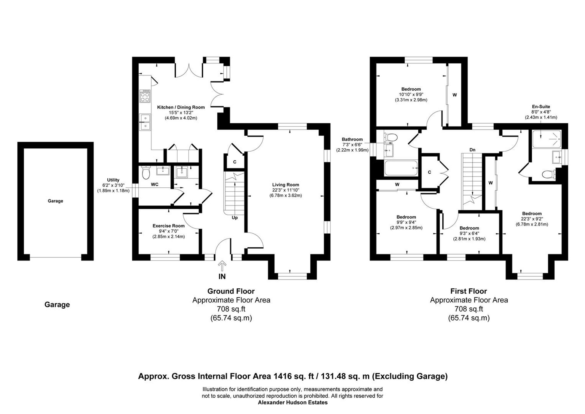 42 Hadrian Wynd, Wallsend floorplan